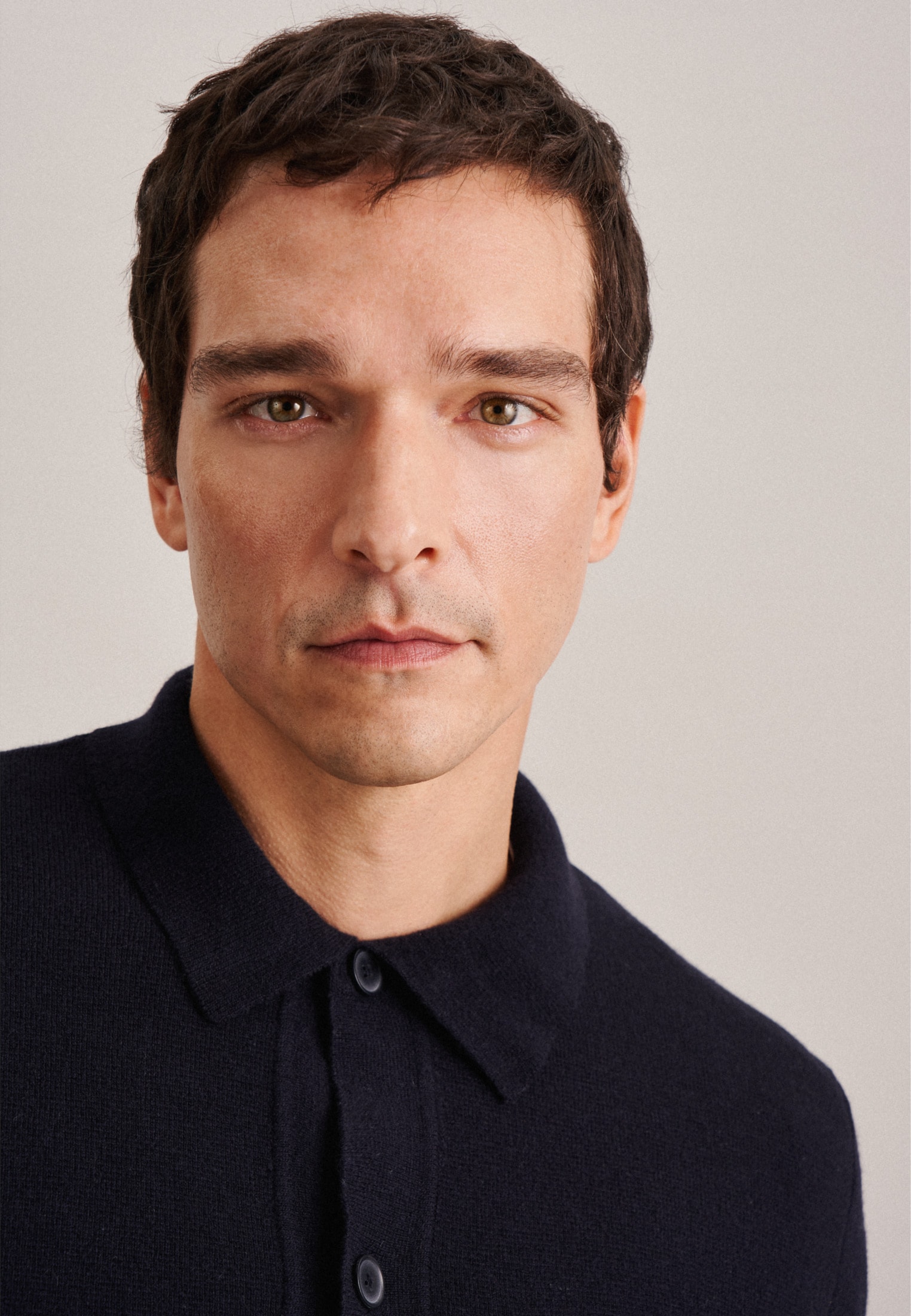 seidensticker Strickjacke »Regular« Langarm Kragen Uni