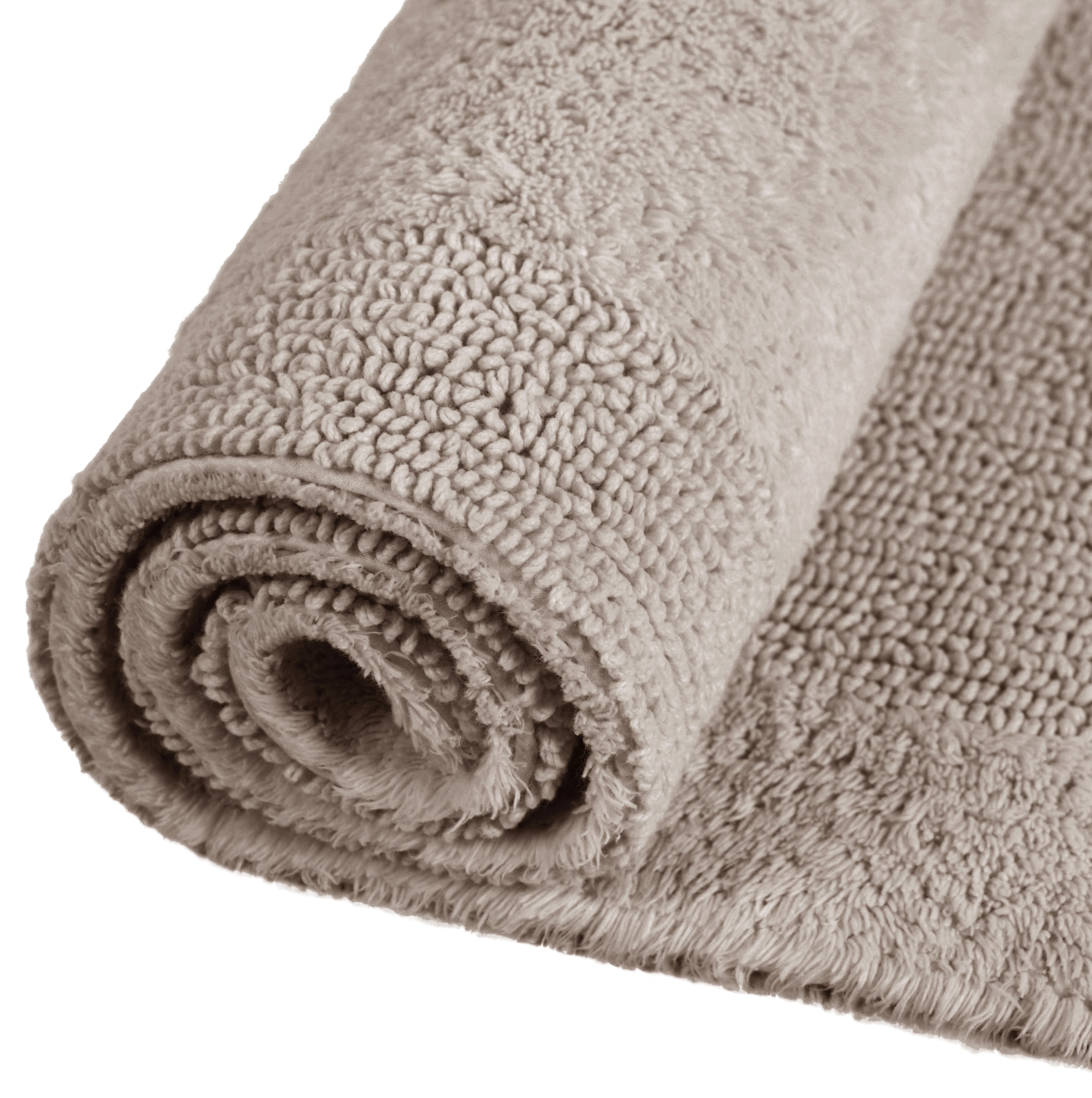 GOODproduct Tapis de bain »Kapra, Badvorleger, Badezimmer Teppich« Höhe 14 mm Résistant | compatible chauffage au sol | utilisable des deux côtés avec bordure, tapis de bain, tapis de bain, coton