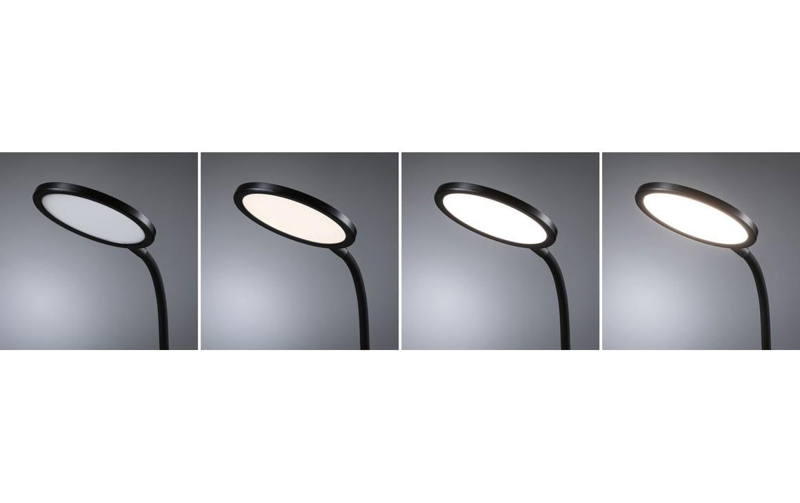 Paulmann LED Schreibtischlampe »Paulmann Schreibtischleuchte Schwarz, matt« LED-Modul warmweiss