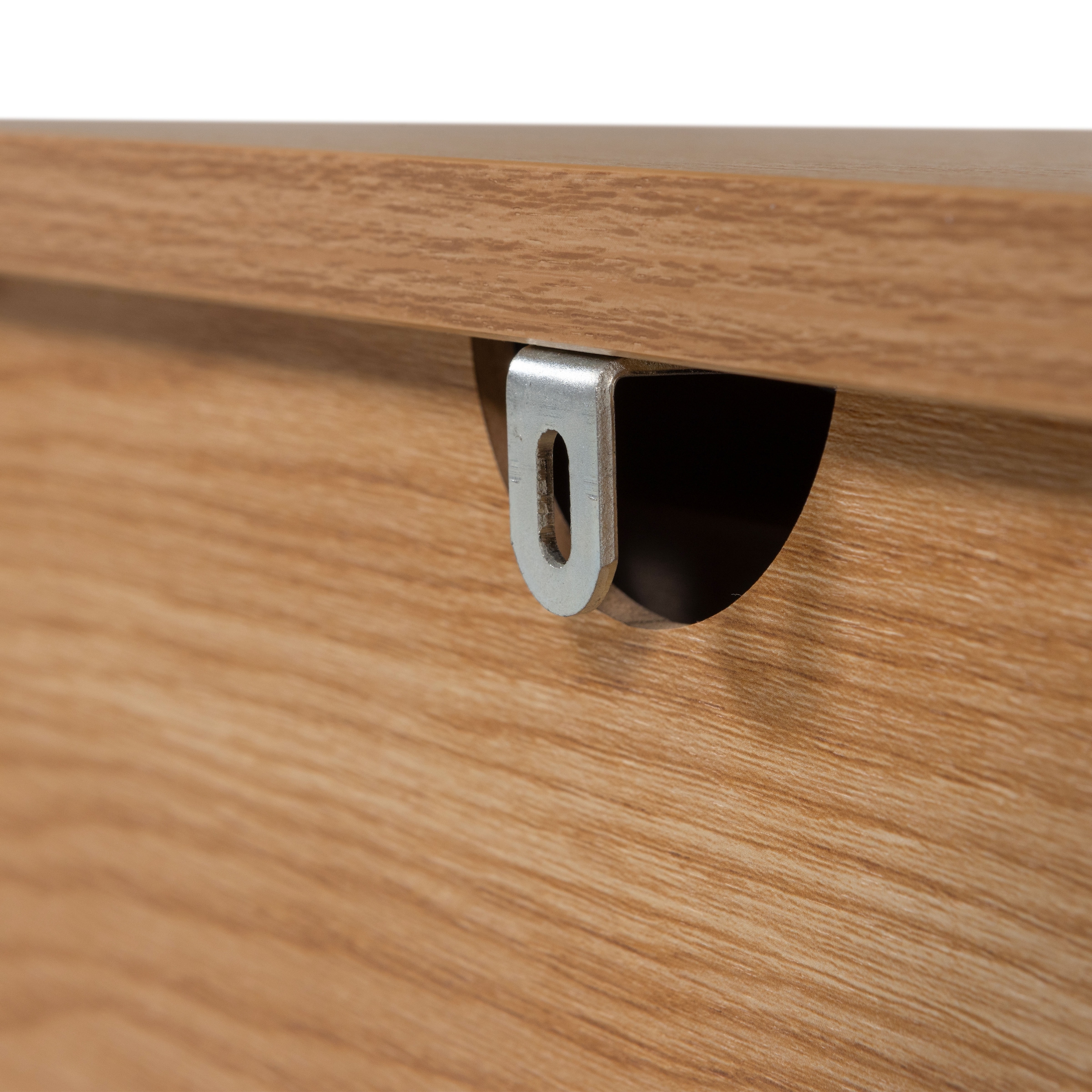 WOOOD Nachtkommode »Tours mit kompakter Ausführung und Melamin-MDF B 45 x T 42 x H 51 cm« Tragkraft Deckplatte 50 kg, kratz- und hitzebeständig