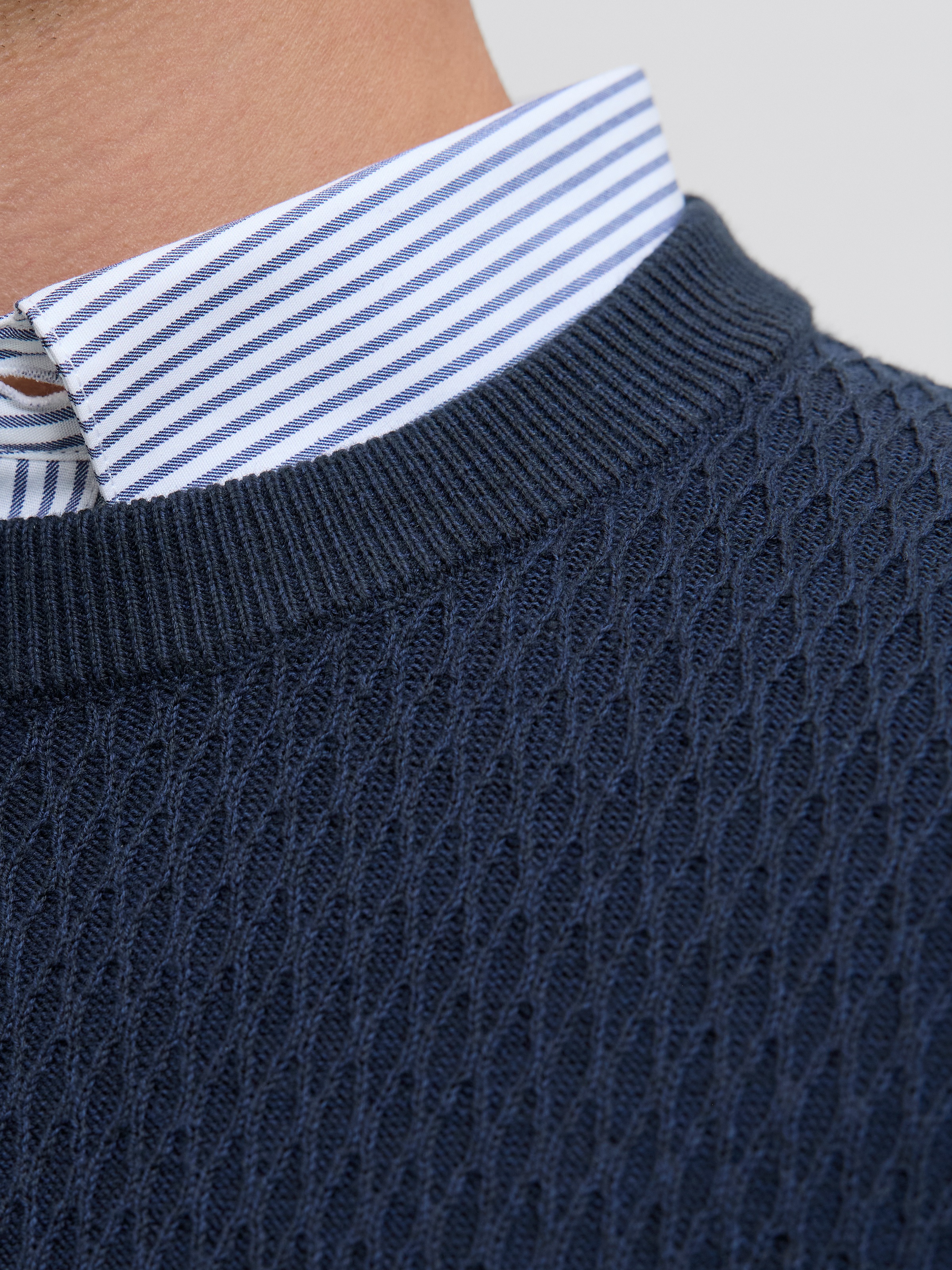 Jack & Jones Pull en tricot »JPRBLAREAGAN KNIT CREW NECK«