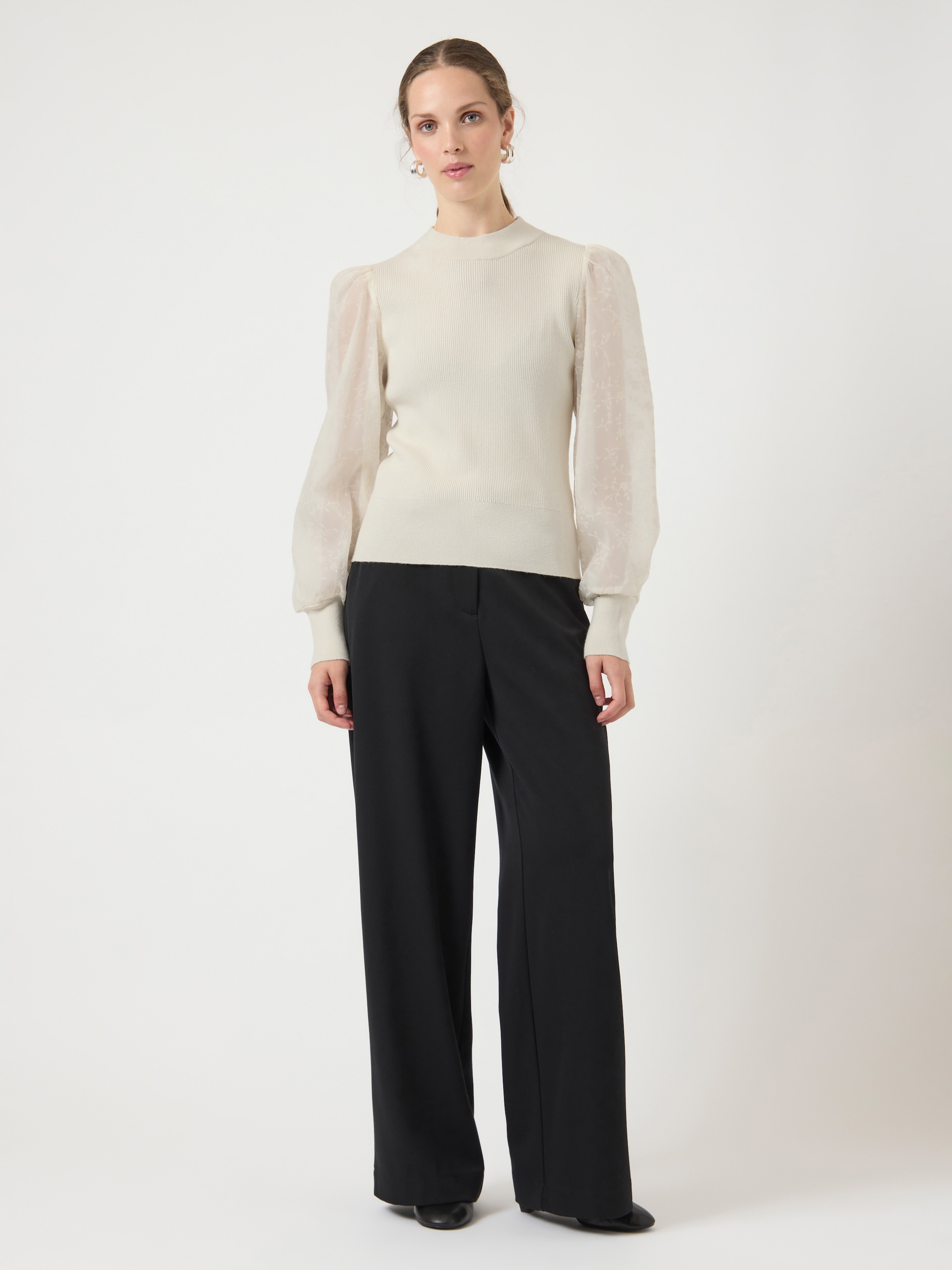 Y.A.S Rundhalspullover »YASDOTME LS KNIT PULLOVER S. NOOS«