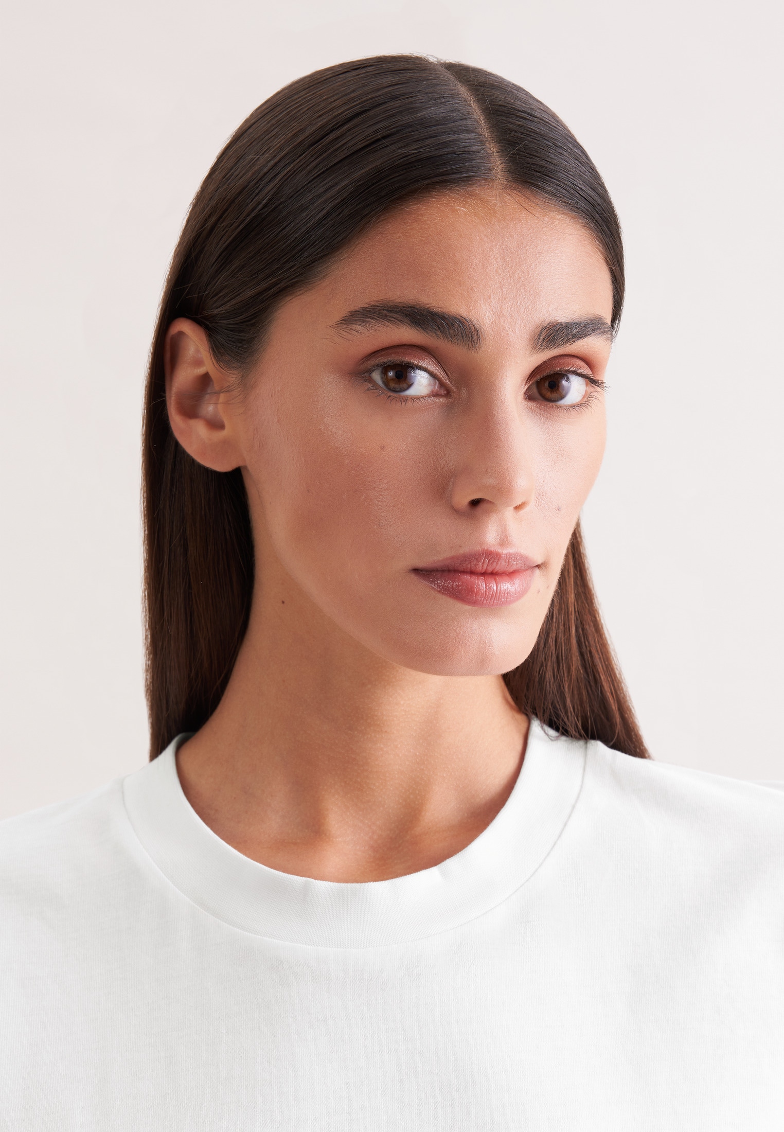 seidensticker T-shirt 1/2 col rond uni