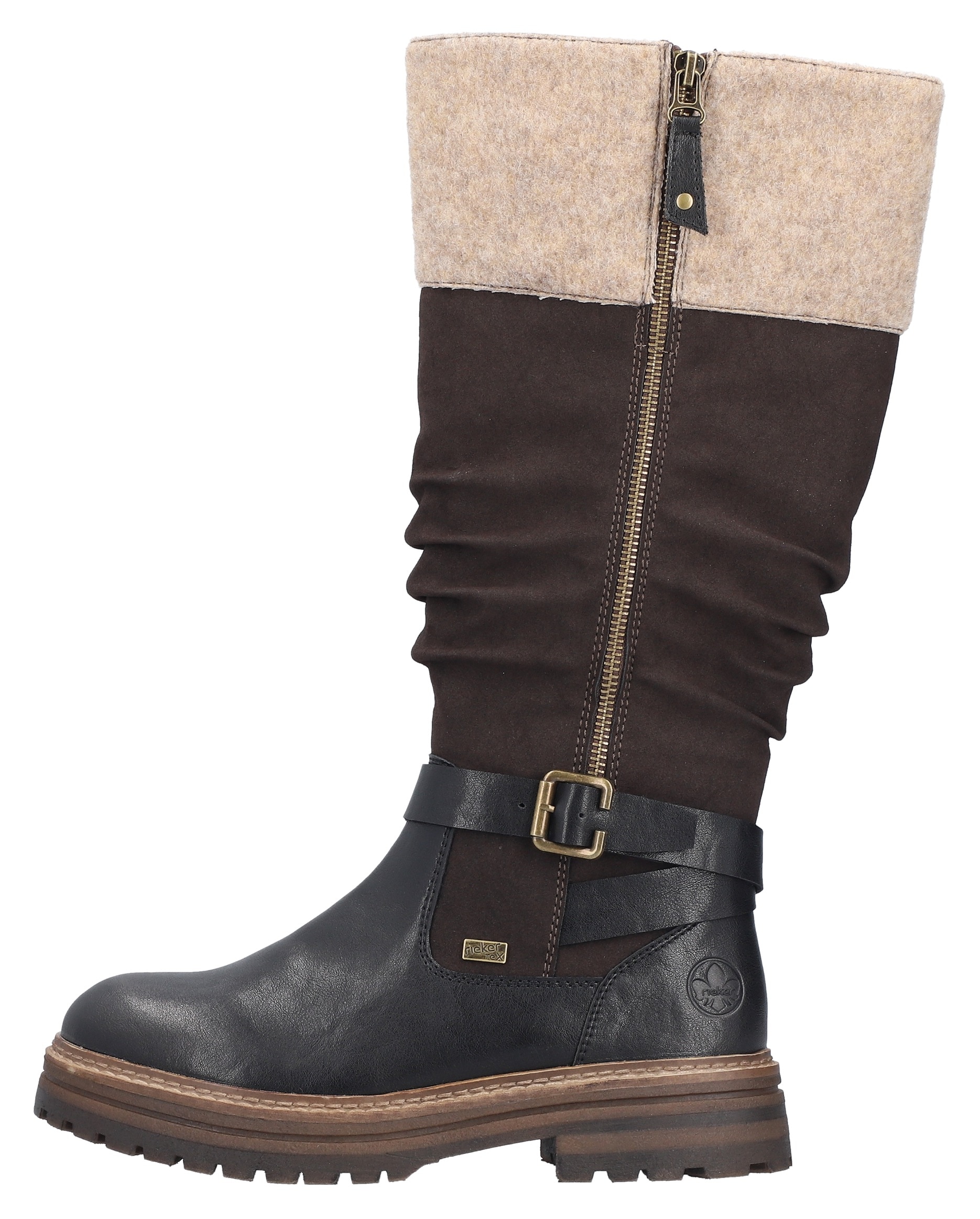 Rieker Bottes d'hiver  Bottes hautes avec membrane riekerTEX déperlante