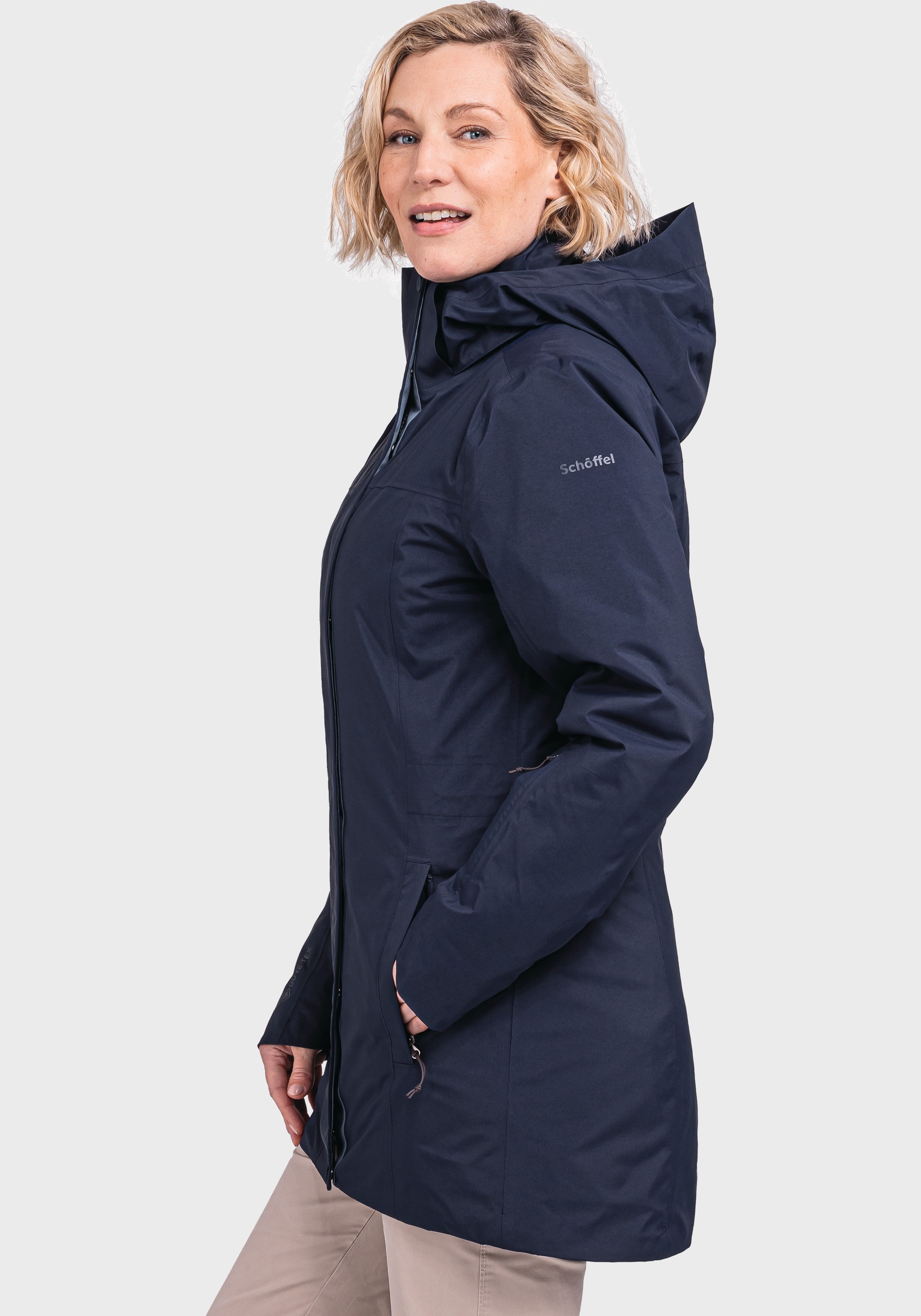 Schöffel Doppeljacke »3in1 Parka Barth L« mit Kapuze