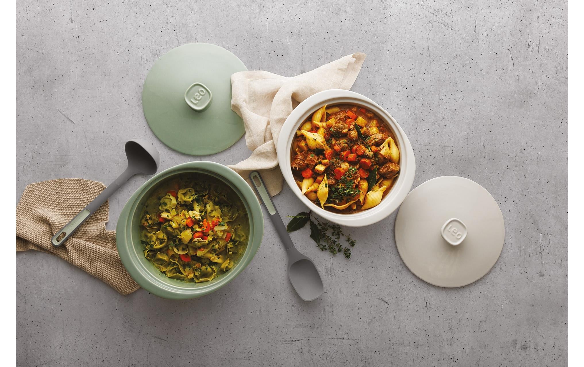 BergHOFF Auflaufform »Leo Balance Sage Rund« Keramik