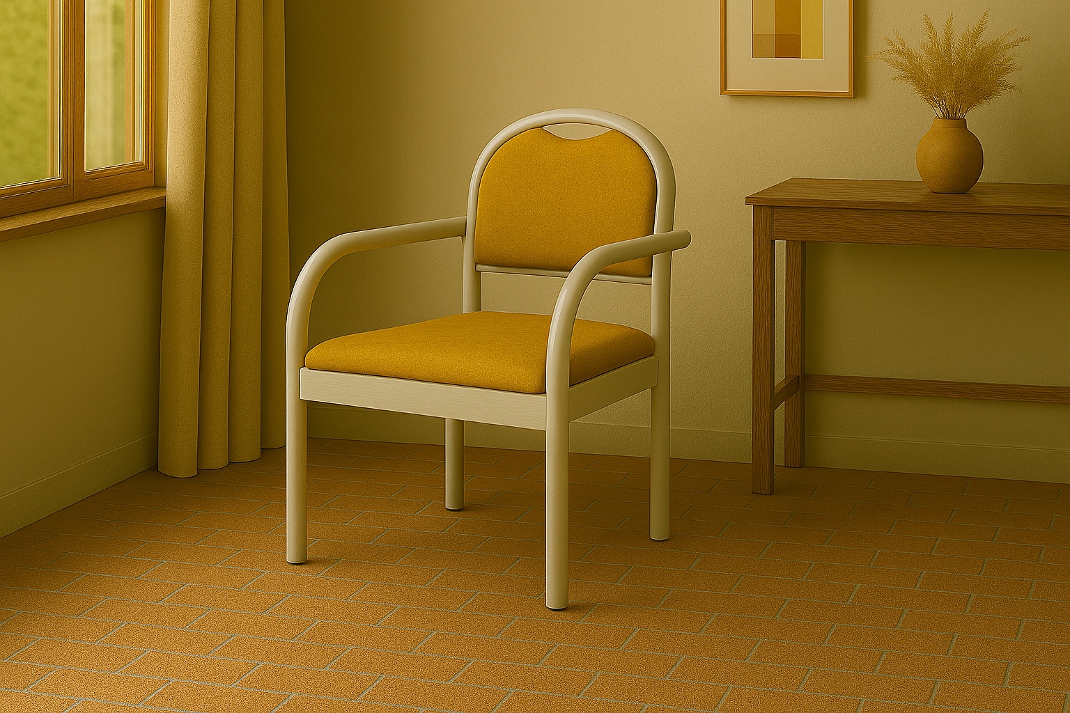 Home affaire Chaise avec accoudoirs »ROMA, Stuhl, Armlehnstuhl, Sessel, Komfortsessel, Made in Italy« () 1 cuisStapelbar, Fleckenabweisendes Gewebe, Massivholz
