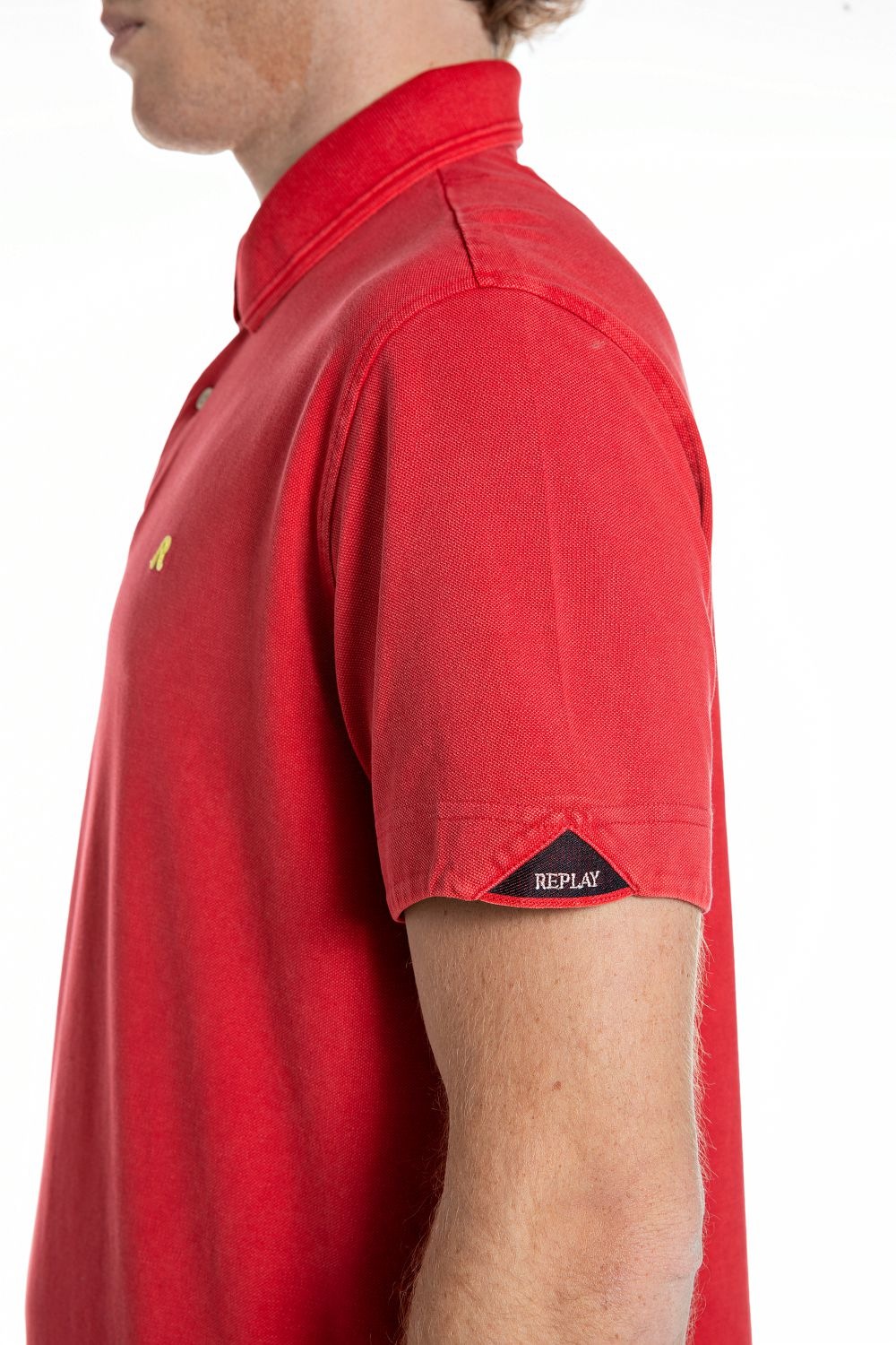 Replay Polo aus Baumwollpiqué, Regular Fit