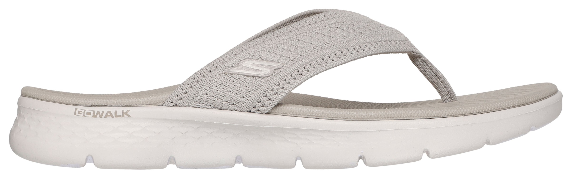 Skechers Séparateur d'orteils »GO WALK FLEX SANDAL«  Badeschuh, Strandschuh, Sommerschuh mit Goga Mat Fussbett