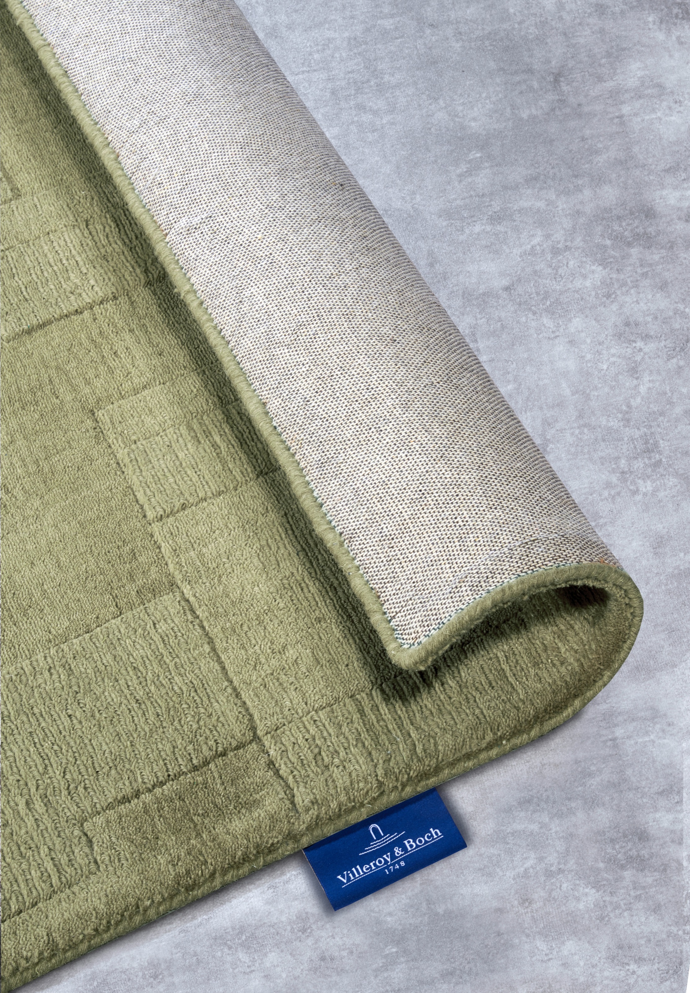 Villeroy & Boch Wollteppich »Wilhelmine« rechteckig 10 mm Höhe Läufer, handgewebt, Wolle, Natur, Wohnzimmer, Geometrie, Boho