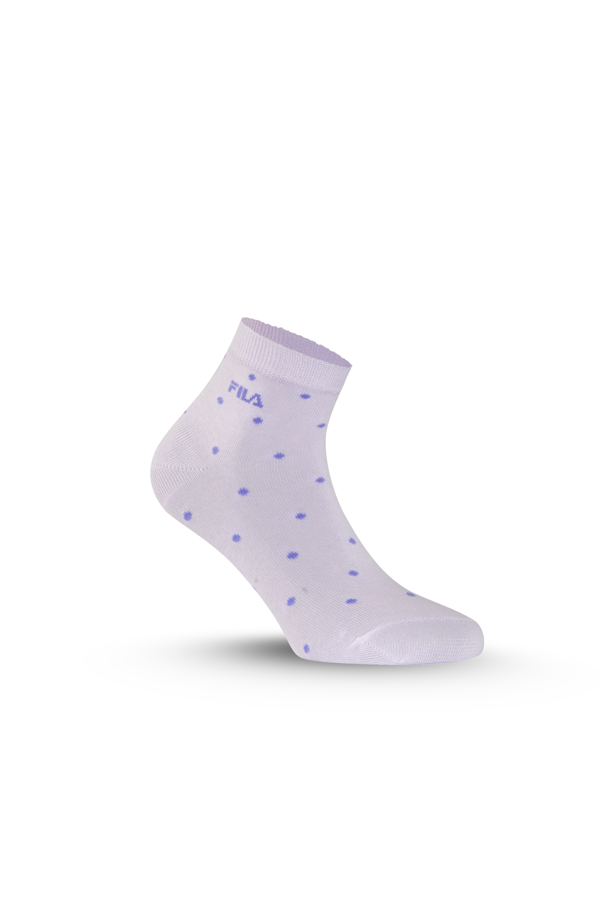 Fila Chaussettes courtes 3 Paar,  mit schmalem Rippenbündchen, gepunktet, Cotton-Mix