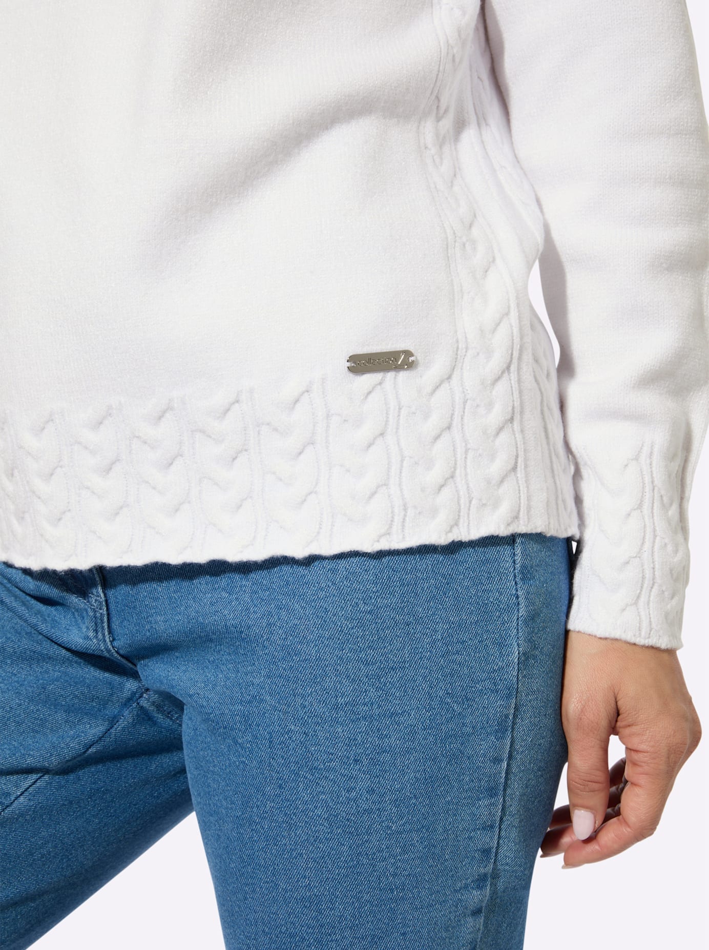Casual Looks Pull à col montant »Stehkragen-Pullover«