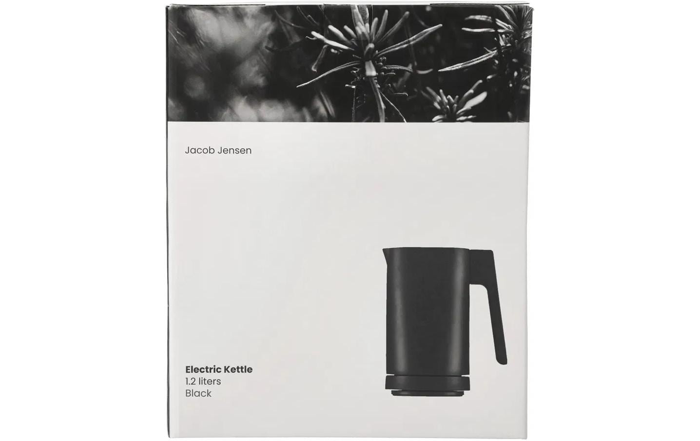 Jacob Jensen Wasserkocher »23 x 16 x 26 cm 1,2 l« 1,2 l 2200 W Wasserkocher mit Touch-Bedienung und Temperaturvorwahl