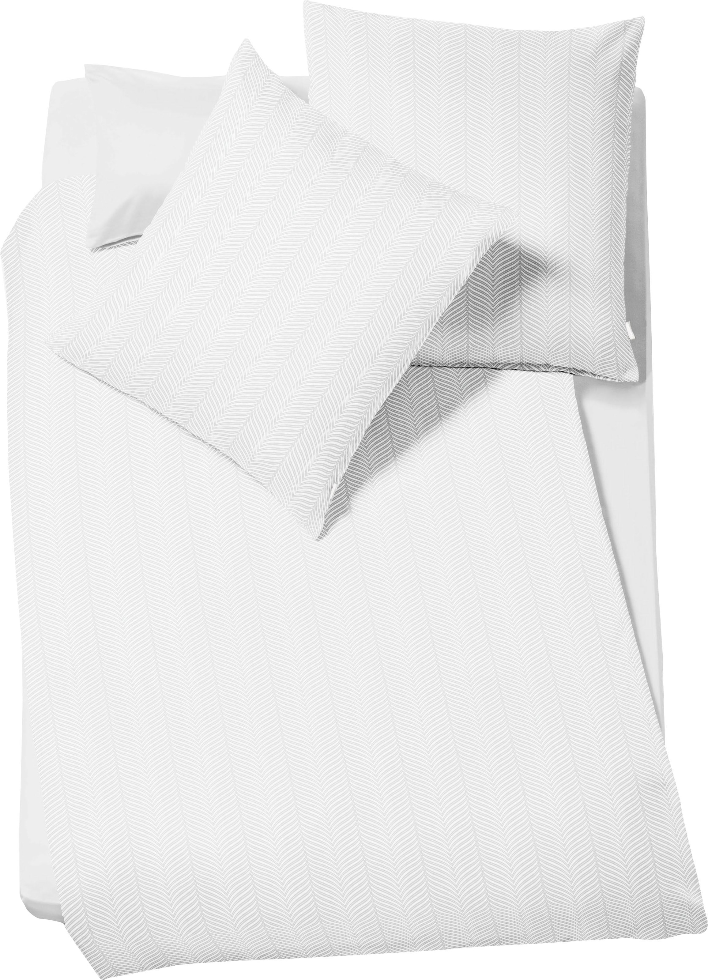 fleuresse Linge de lit »Jade« 2 cuis mit dezentem Muster