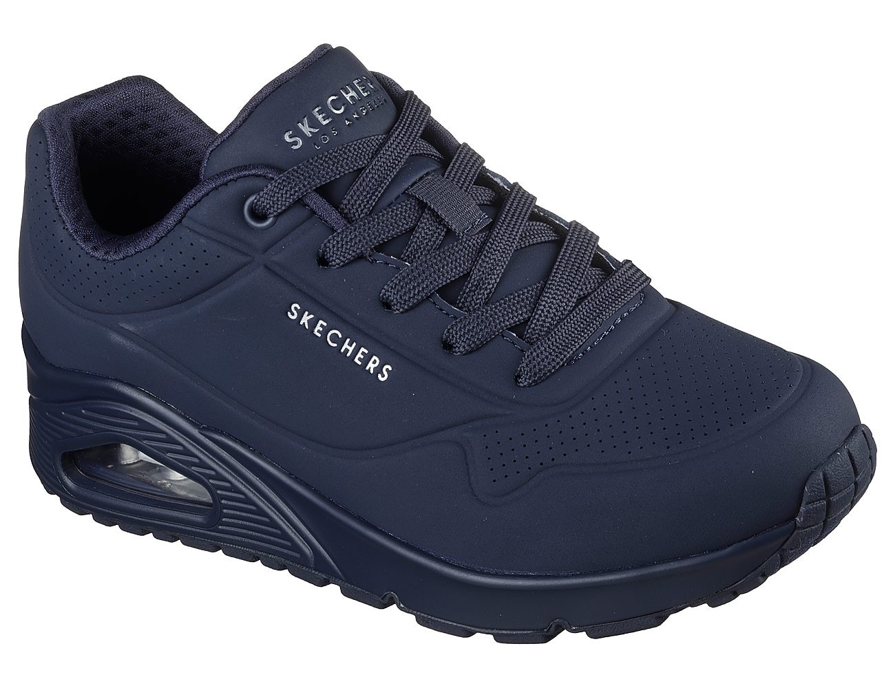 Skechers Wedgesneaker »UNO STAND ON AIR«  Freizeitschuh, Halbschuh, Schnürschuh weich gepolsterte Innensohle