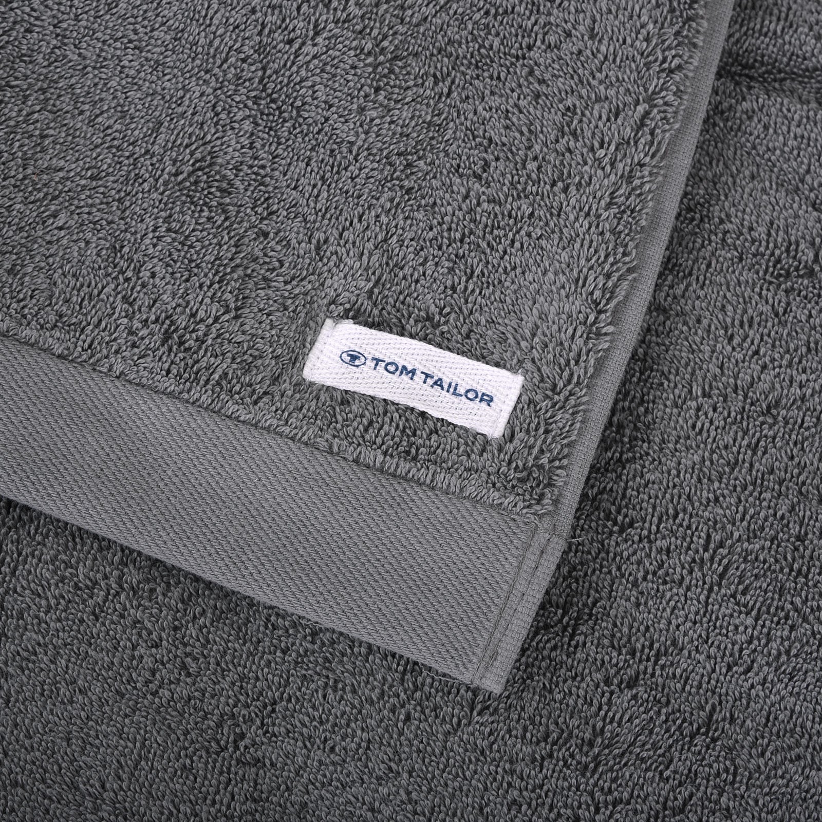 TOM TAILOR HOME Badetuch »COLOR BATH« 100% Baumwolle, 80x200 cm, uni, grosse Farbauswahl