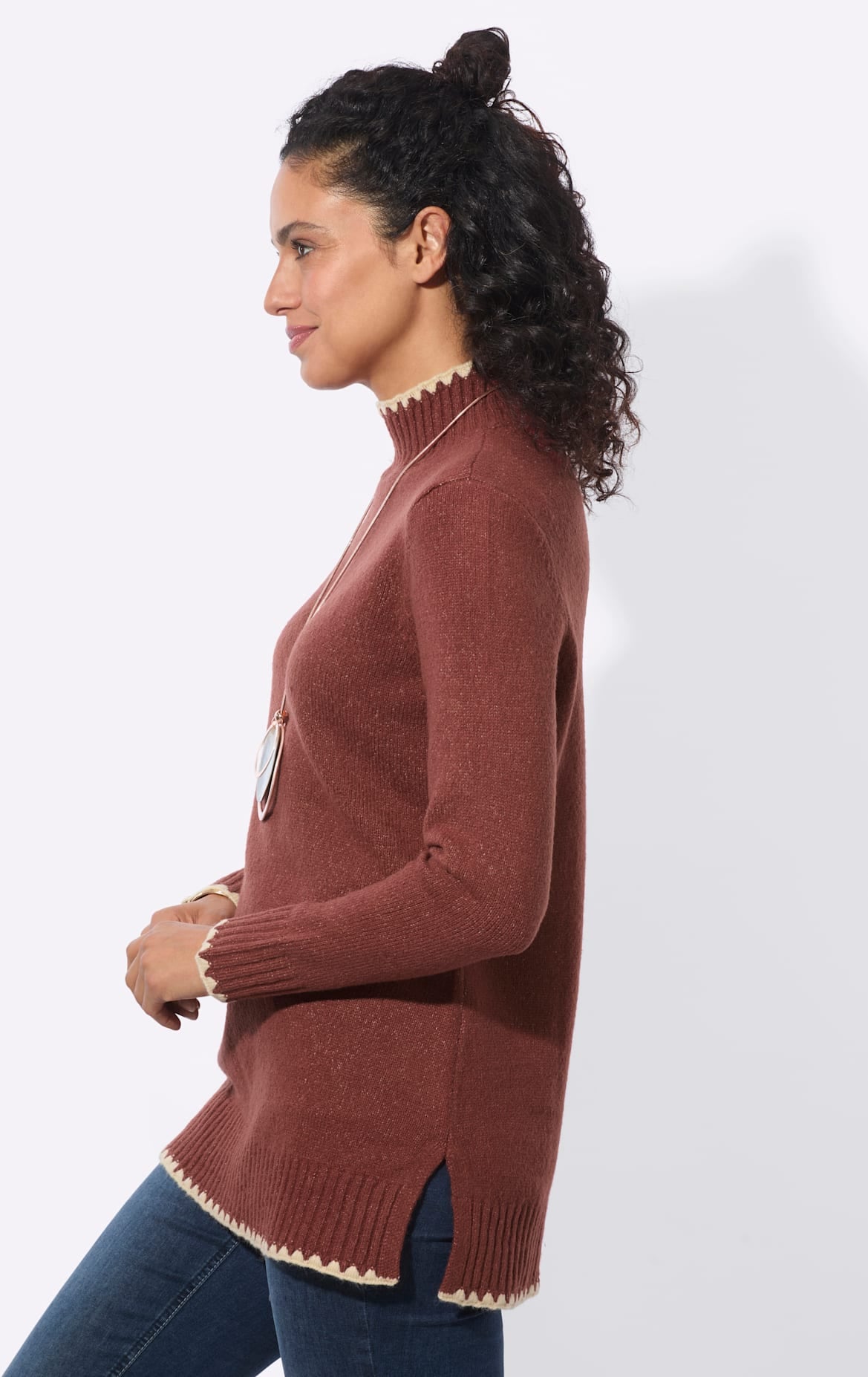 Inspirationen Pull long »Long-Pullover«