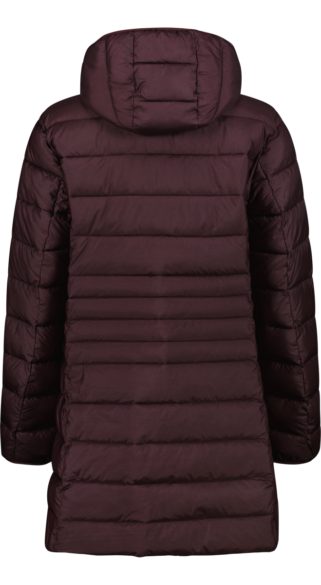 CMP Manteau matelassé »WOMAN PARKA ZIP HOOD« avec capuche amovible, style sportif, en nylon et polyester
