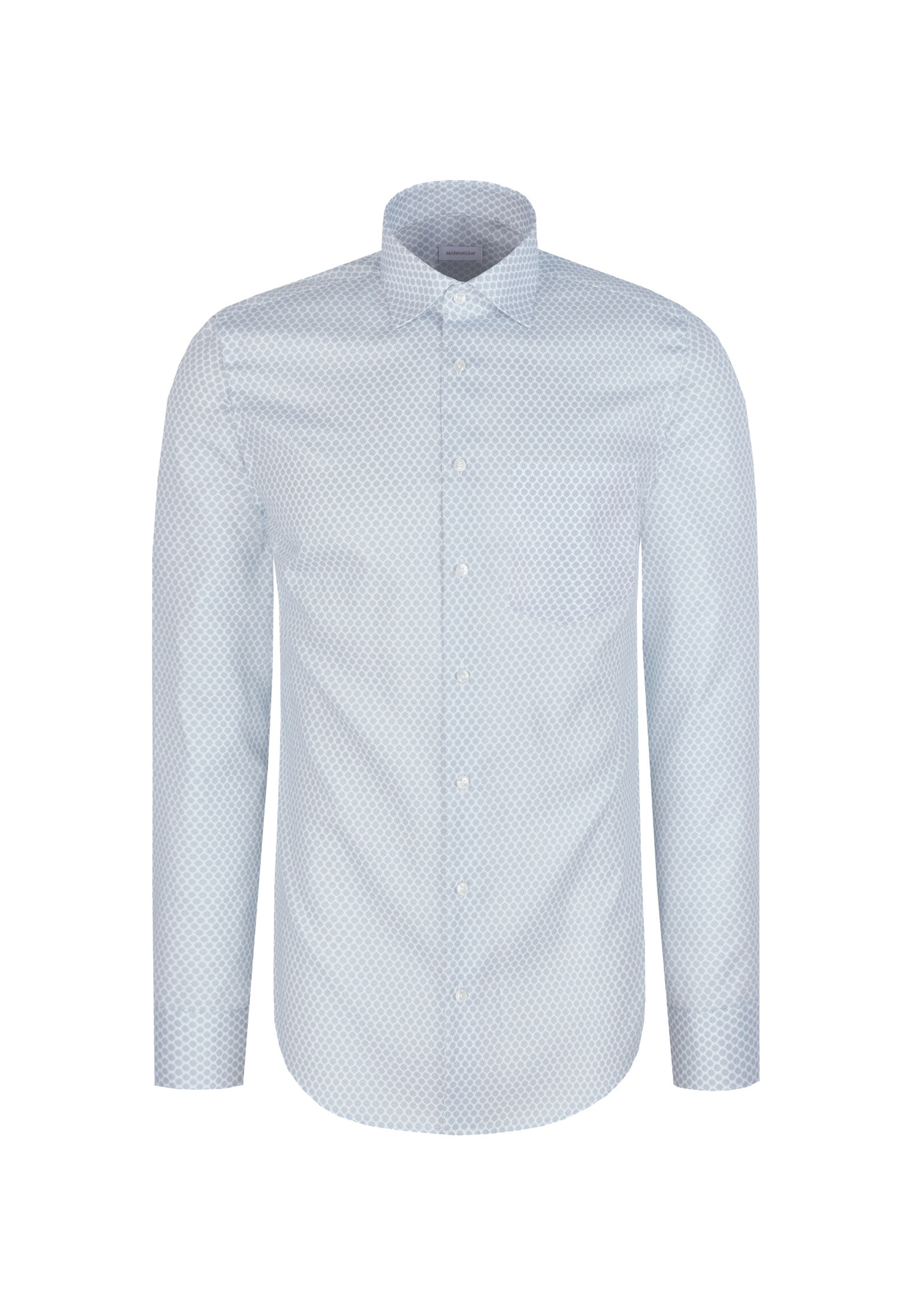 seidensticker Chemise d'affaires »Schwarze Rose« Regular 1/1 Kentkragen Druck