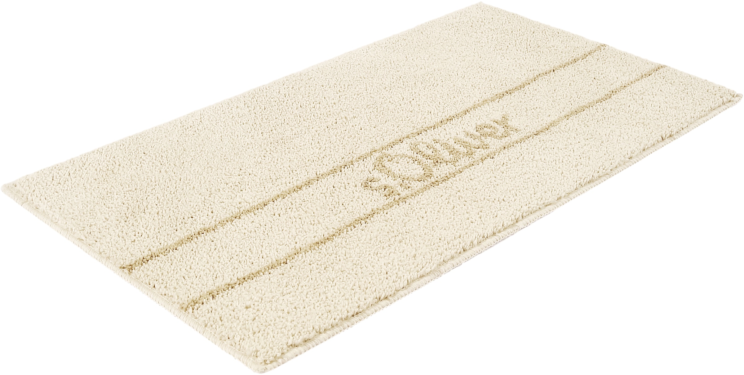 s.Oliver Badematte »Allie, Badvorleger, Badezimmer Teppich, Duschvorleger« Höhe 10 mm rutschhemmend beschichtet schnell trocknend | strapazierfähig Badteppich, weiche Haptik, unifarben mit s.Oliver Schriftzug