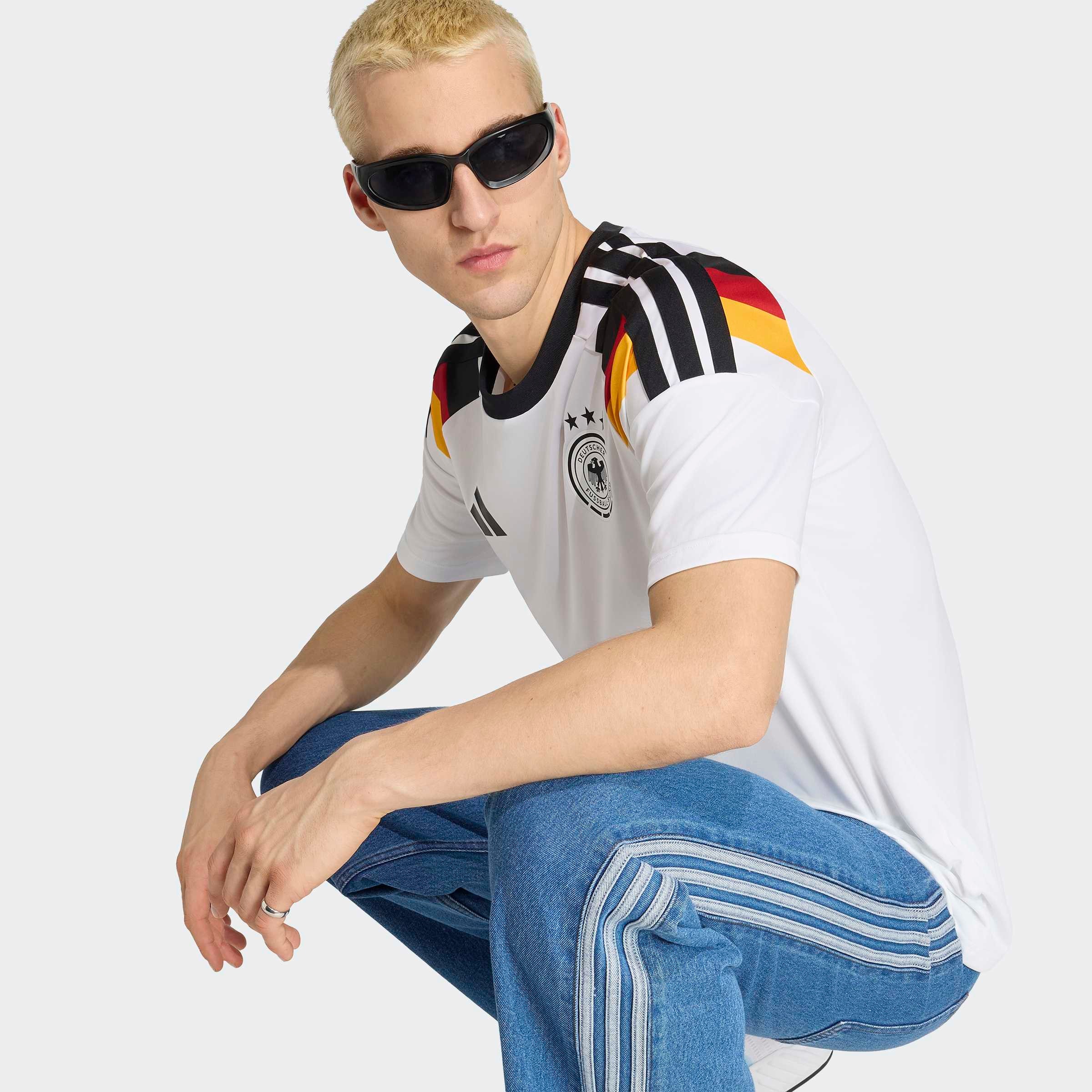 adidas Performance Fussballtrikot »DFB H JSY FAN« für Erwachsene, Deutschland WM 2026 Fan Trikot, aus Polyester