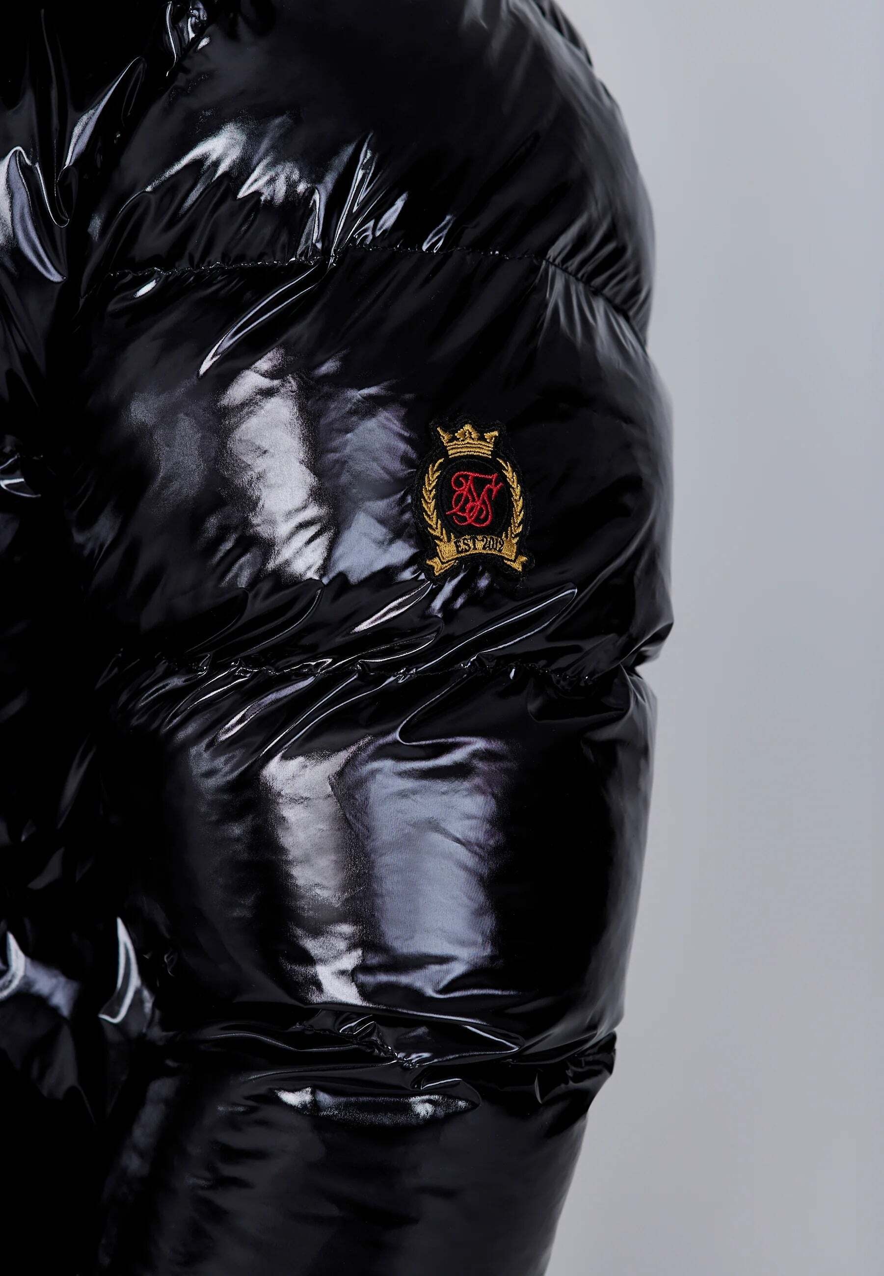 Siksilk Veste d'hiver »Siksilk Winterjacke High Shine Puffer Jacket«