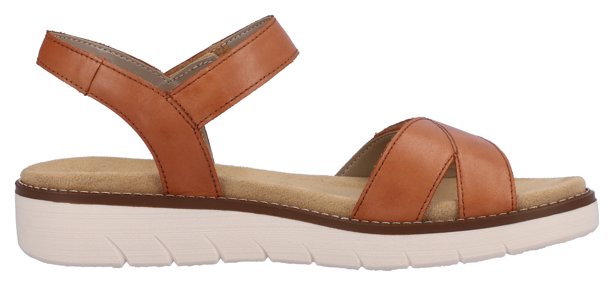 Remonte Riemchensandale  , Plateau, Sommerschuh, Sandalette mit Lite ´n Soft Ausstattung
