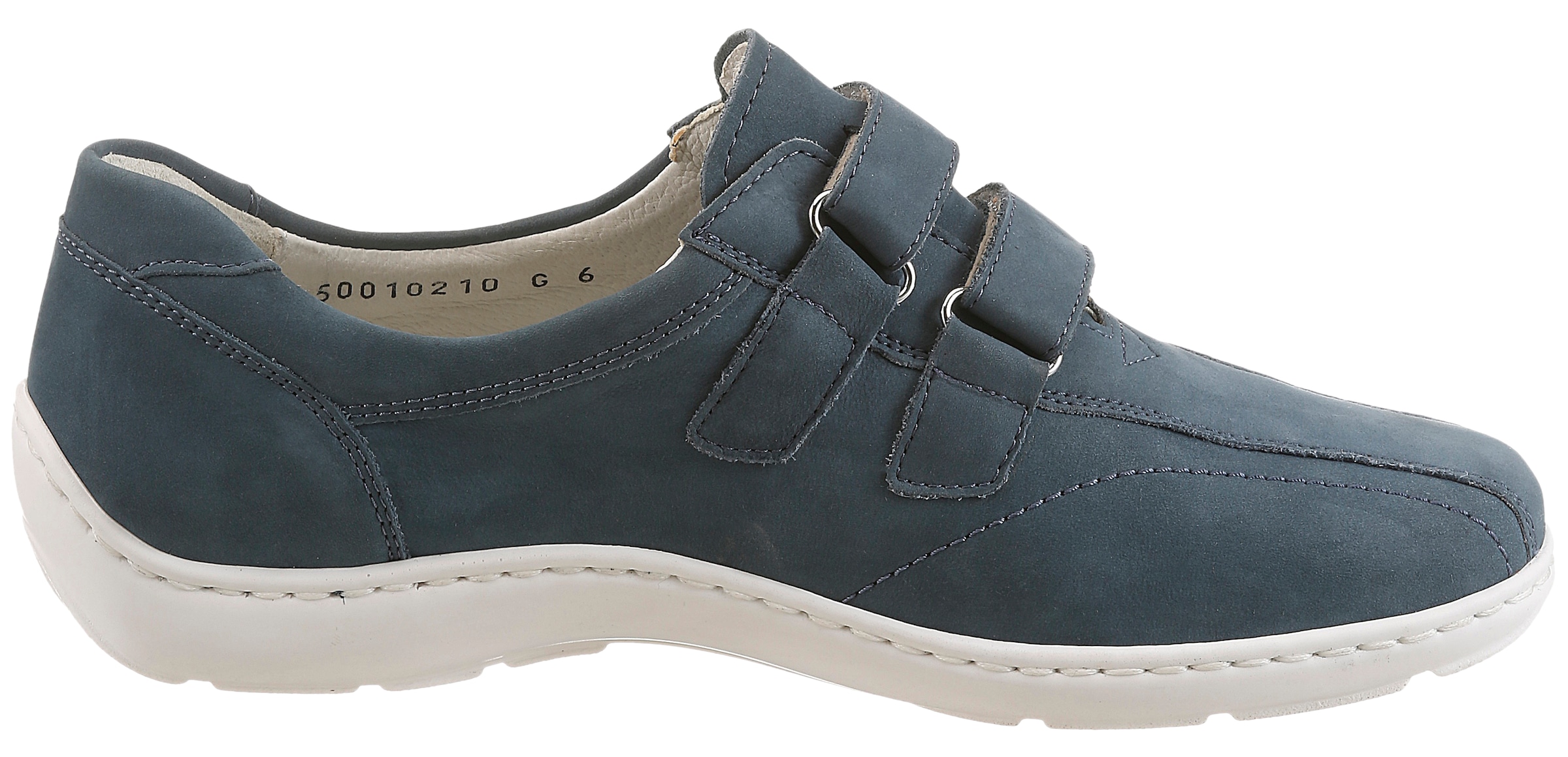 Waldläufer Chaussures à scratch »HENNI«  chaussure confort, chaussure de loisirs, chaussure basse avec clous et largeur H