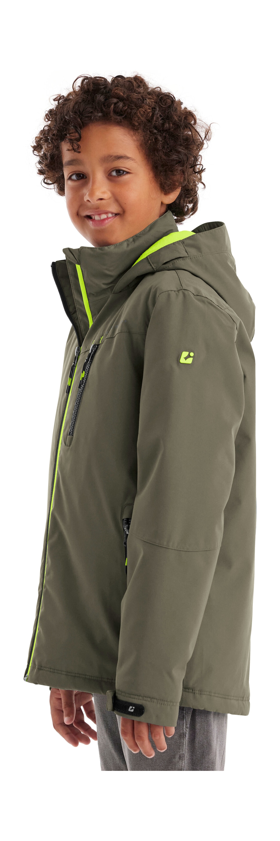 Killtec Veste d'extérieur »KOW 159 BYS JCKT« Wasser- und winddichte Kids Winterjacke mit Fleece-Futter