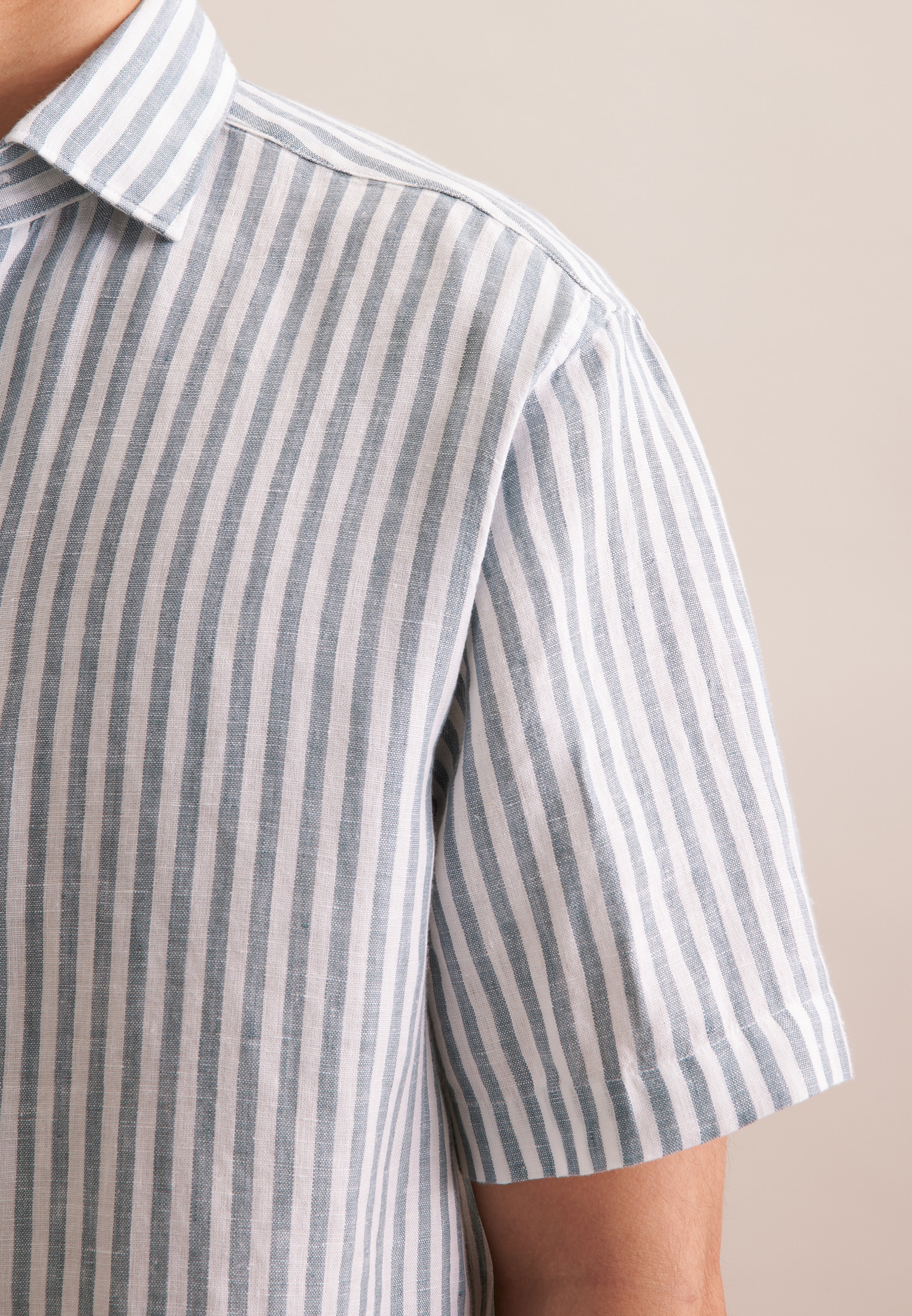 seidensticker Businesshemd »Regular« Regular 1/2 Kentkragen Streifen