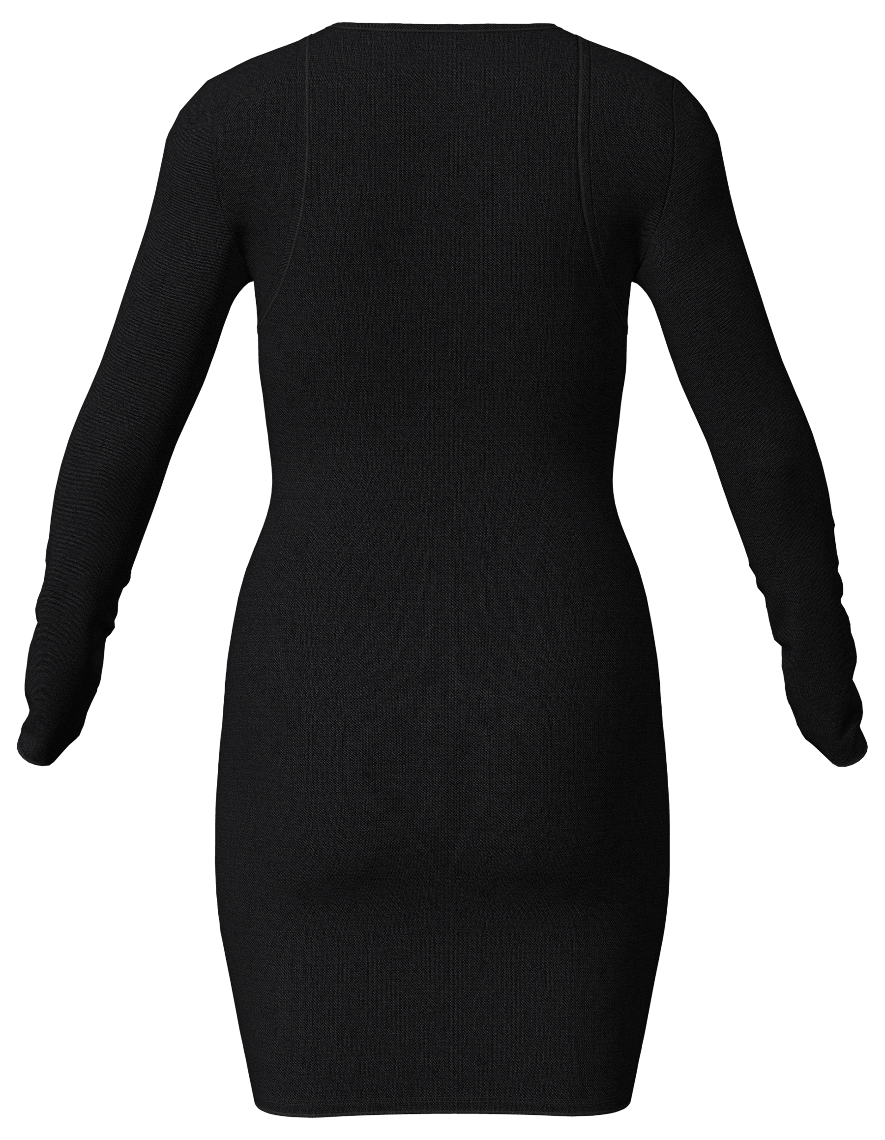 Calvin Klein Jeans Mini-robe Sans poche Körpernahe Passform mit Rundhalsausschnitt