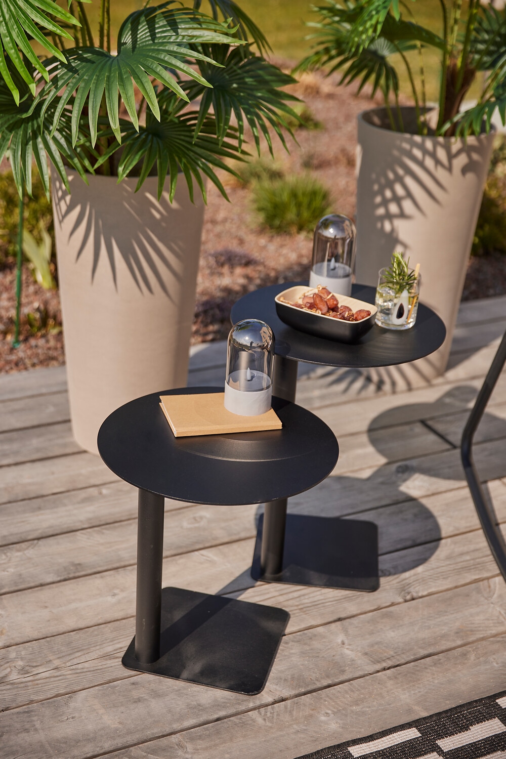 Spinder Design Table d'appoint »SUNNY 50« table d'appoint en acier