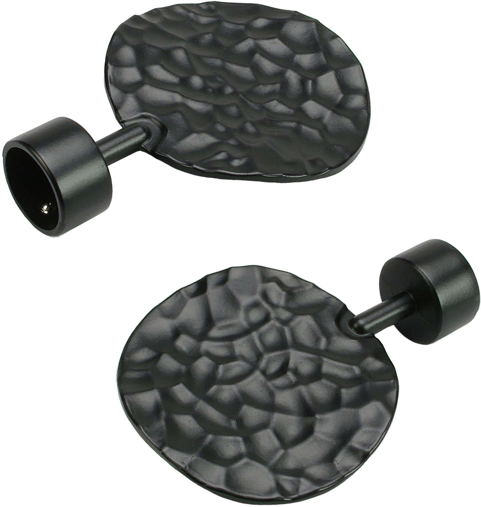 Liedeco Gardinenstange »Stilgarnitur 20 mm Blues Jimi« Ø 2 mm 1 läufig-läufig Fixmass Gardinenstange Komplett