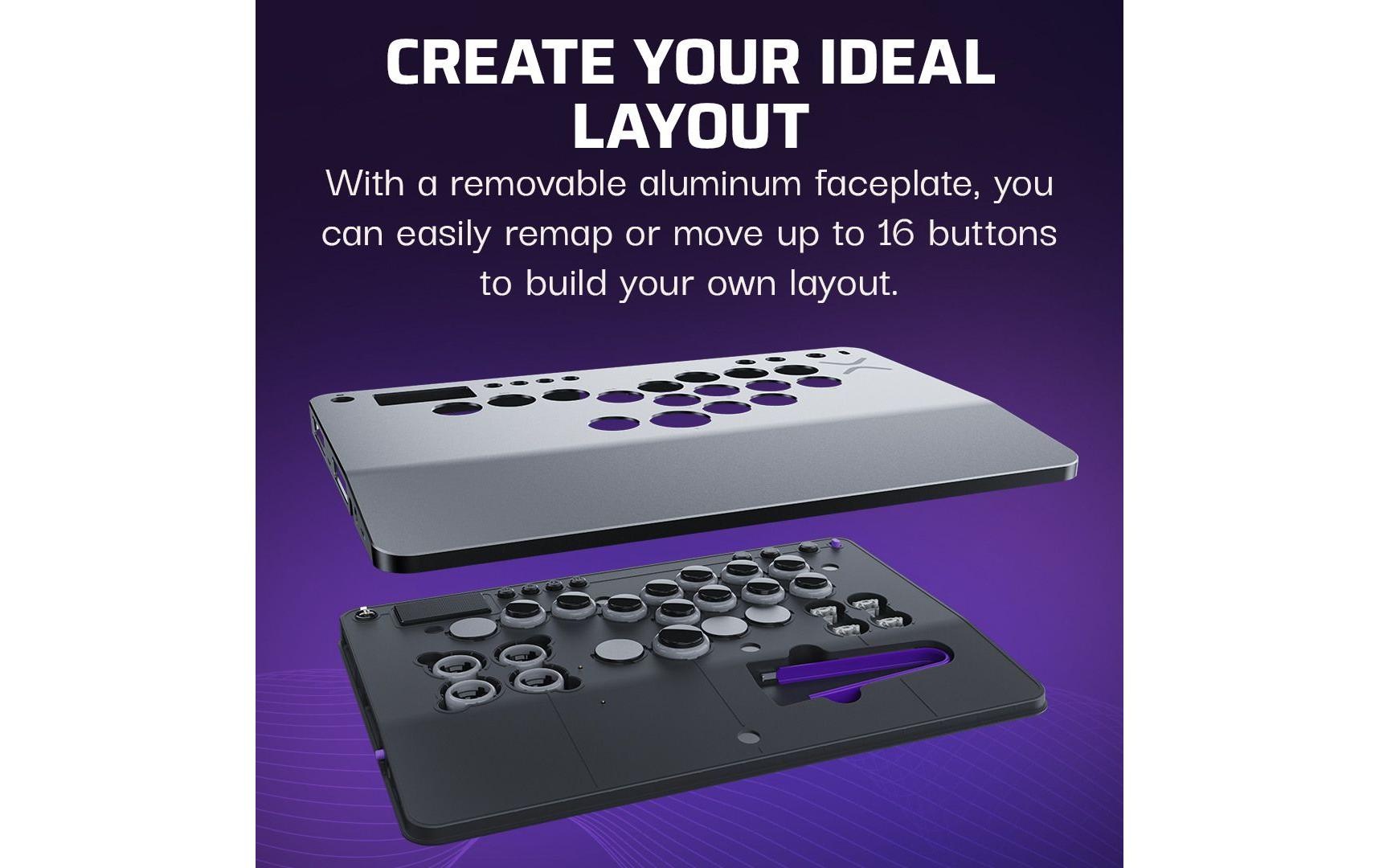 PDP - Performance Designed Products Contrôleur PlayStation 5 »Pro KO Fight Stick PS5«