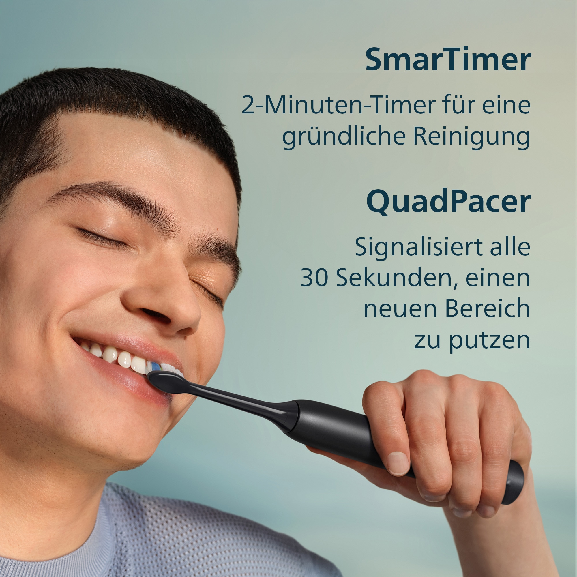 Philips Sonicare Brosse à dents électrique »Series 3100« 2 cuis Aufsteckbürsten mit  Drucksensor, 3 Intensitätsstufen, inkl. Reiseetui und Ladegerät