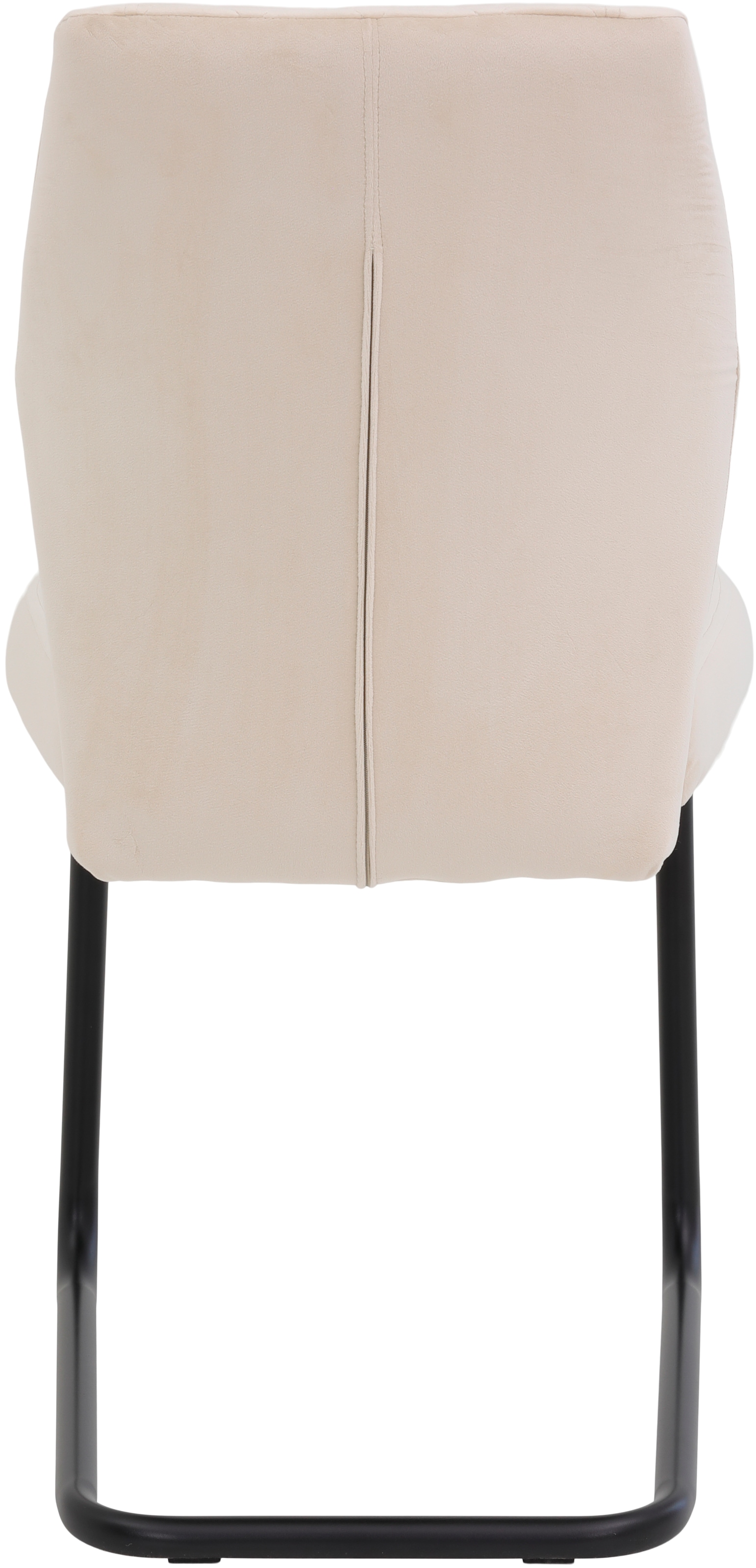 HELA Chaise cantilever »Freischwinger DALLAS 140kg belastbar, mit Rautensteppung« (Set) 4 cuisEsszimmerstuhl, Rücken und Sitz ergonomisch gepolstert