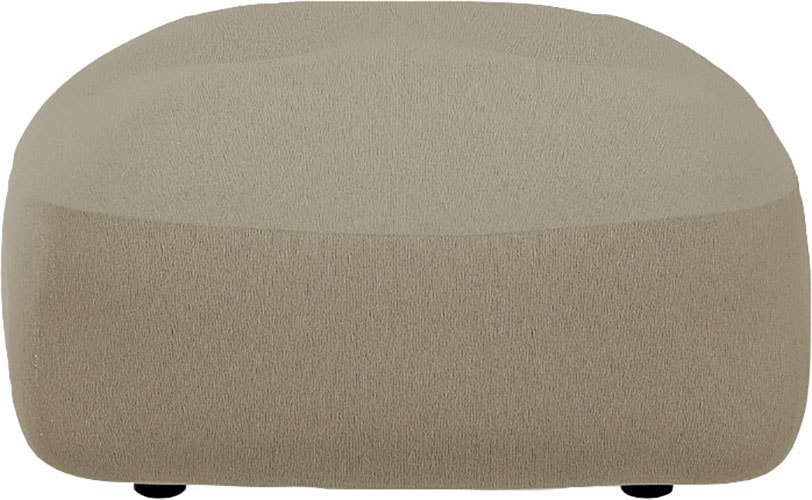 BETYPE Polsterhocker »Be Fluffy« softer Sitzkomfort, moderner Kedernaht, hochwertiger Bezugsstoff