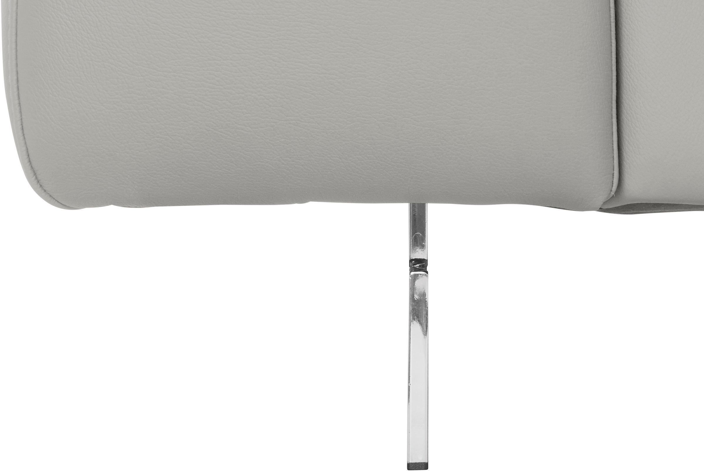 COTTA 3-Sitzer »Chef« Big-Sofa mit Kopfteilverstellung, edle Metallkufen