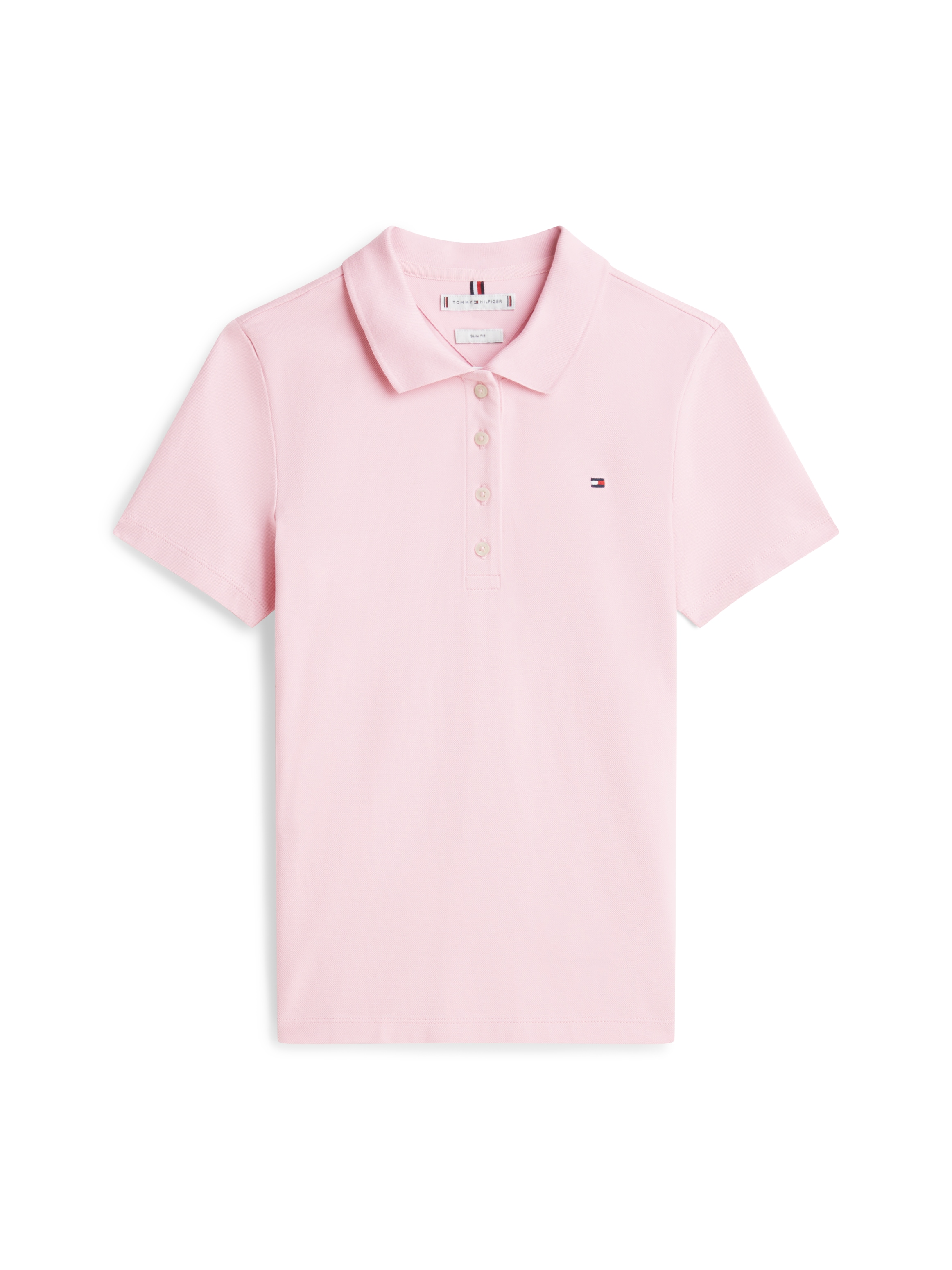 Tommy Hilfiger Poloshirt »1985 Slim Fit Pique Premium« mit Logostickerei, mit Seitenschlitzen