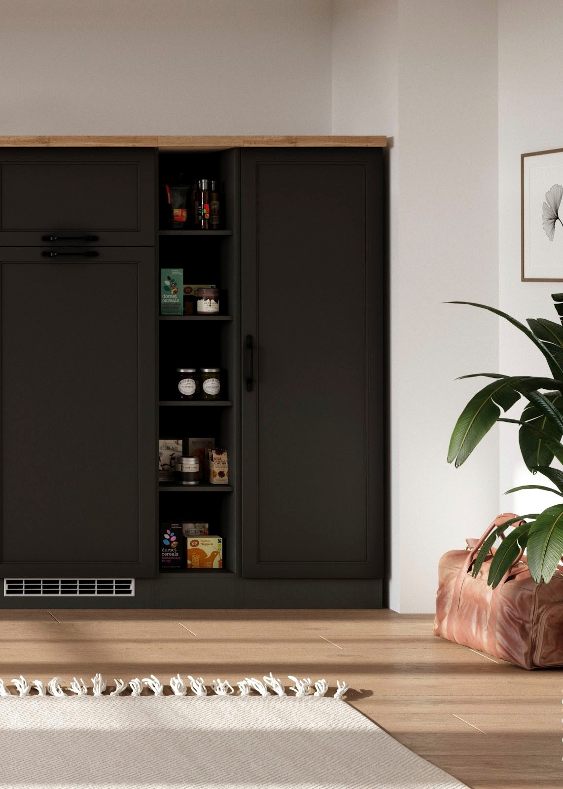 KOCHSTATION Armoire à provisions »KS-Lana« largeur 80 cm