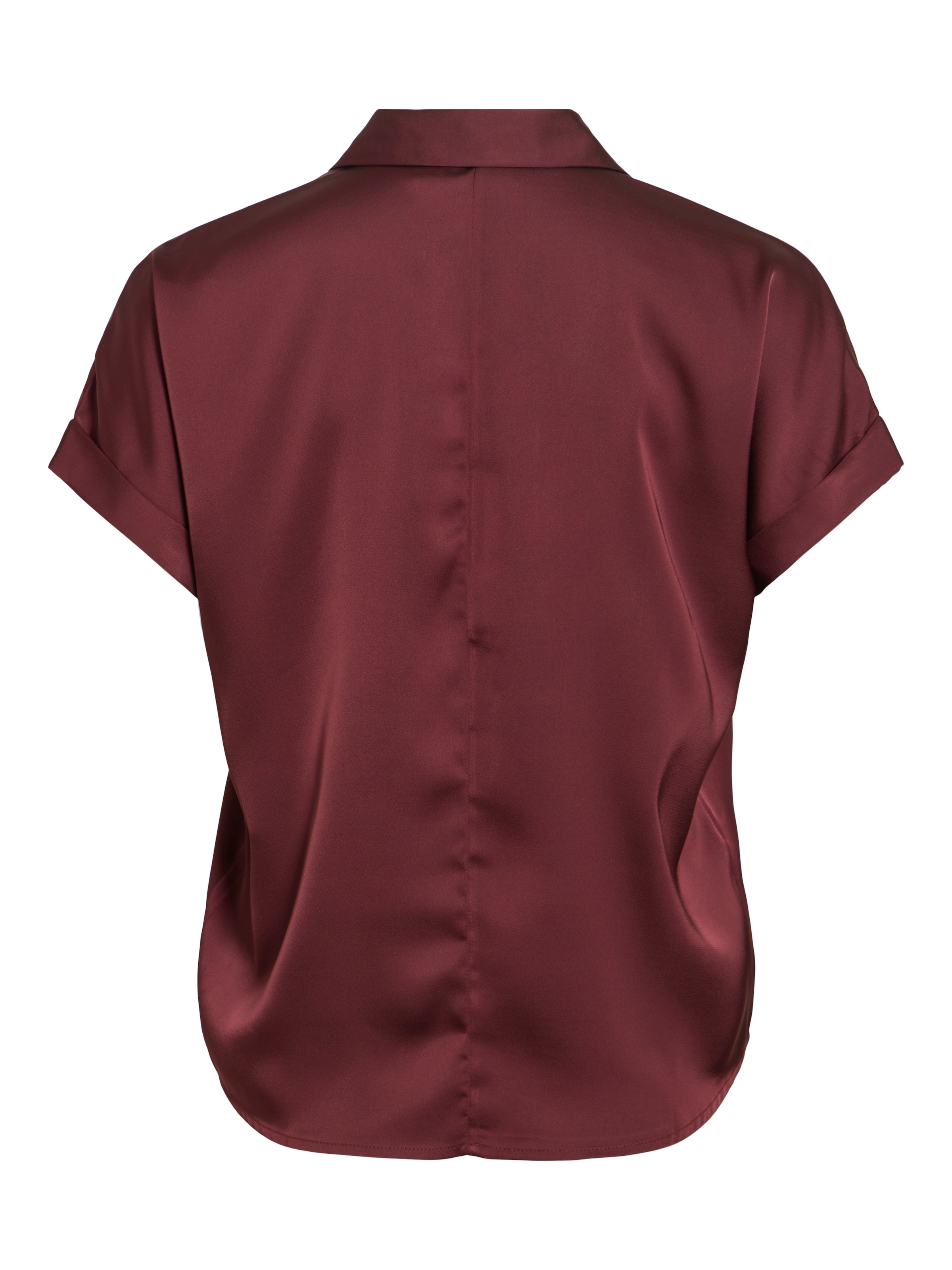 Vila Blouse à manches courtes »VIENNA RAVENNA S/S TOP - NOOS« Kunstfaser, regular fit