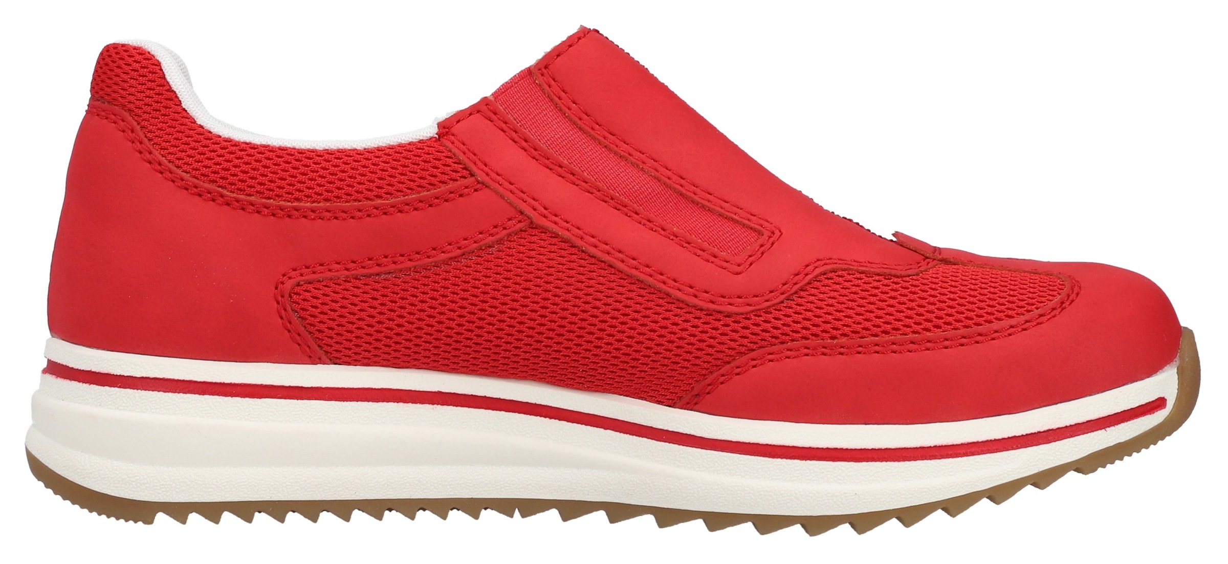 Rieker Slipper  Slip-on Sneaker, Halbschuh, Freizeitschuh mit Reissverschluss