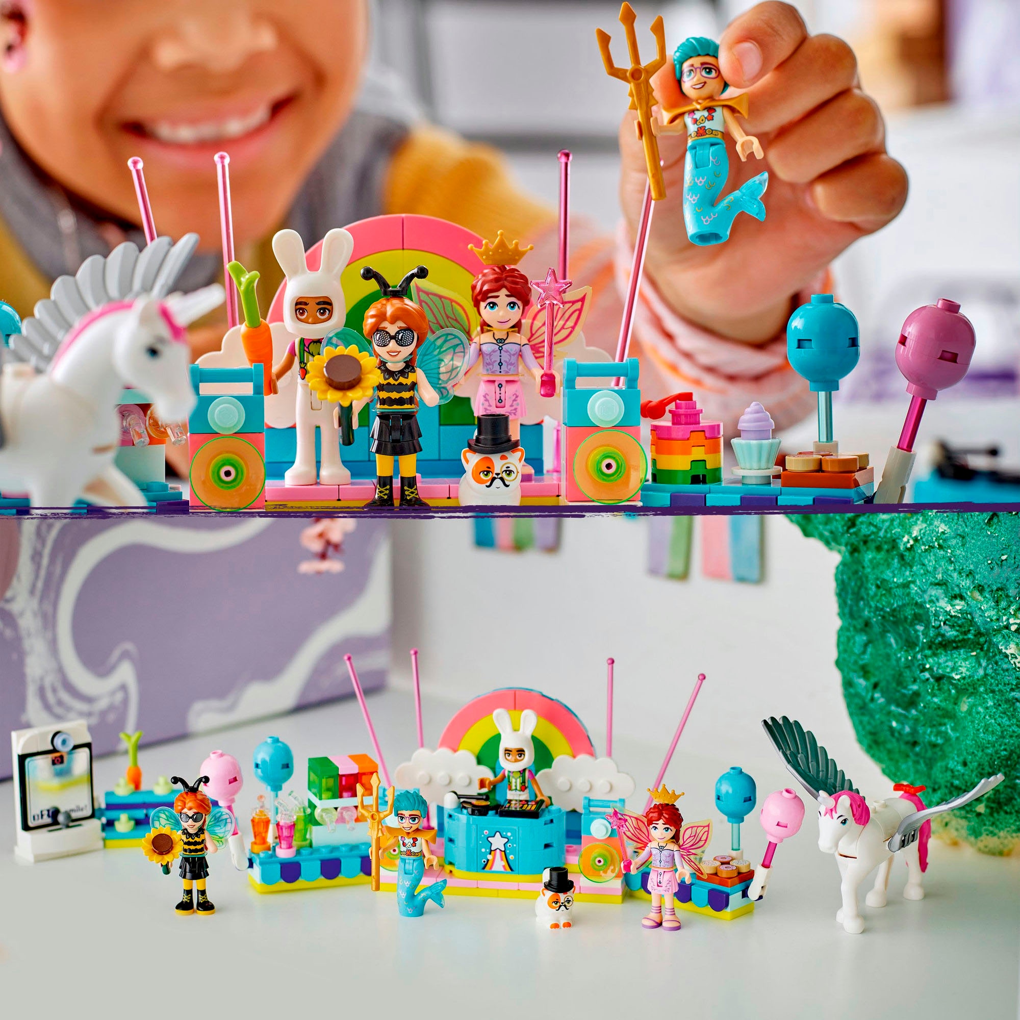 LEGO® Pions de construction »Kostümparty mit Einhorn und Fee (42661), LEGO Friends« Made in Europe