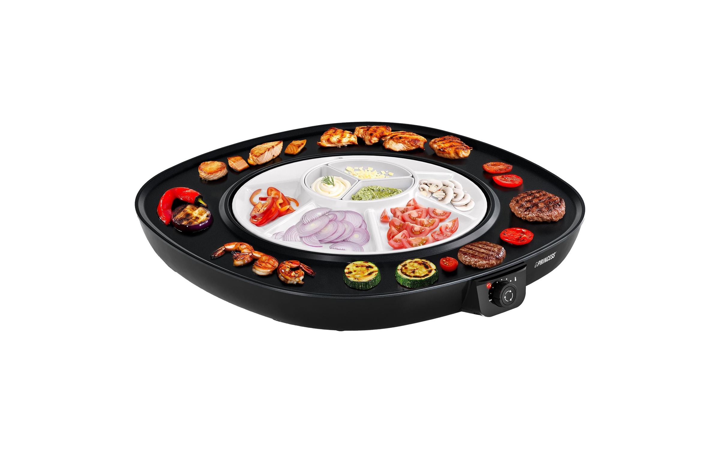 PRINCESS Barbecue de table »Table Chef Pirouette«