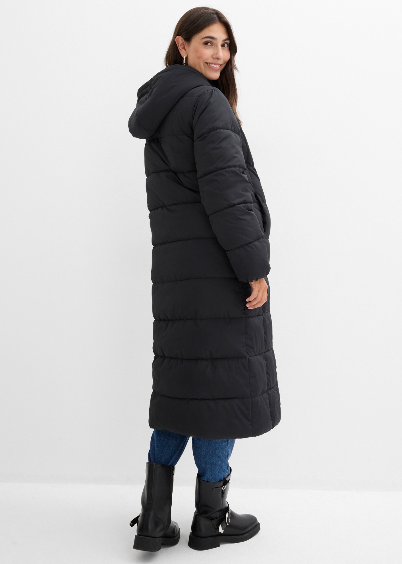 bonprix Manteau de grossesse avec rembourrage chaud, coupe confortable oversize