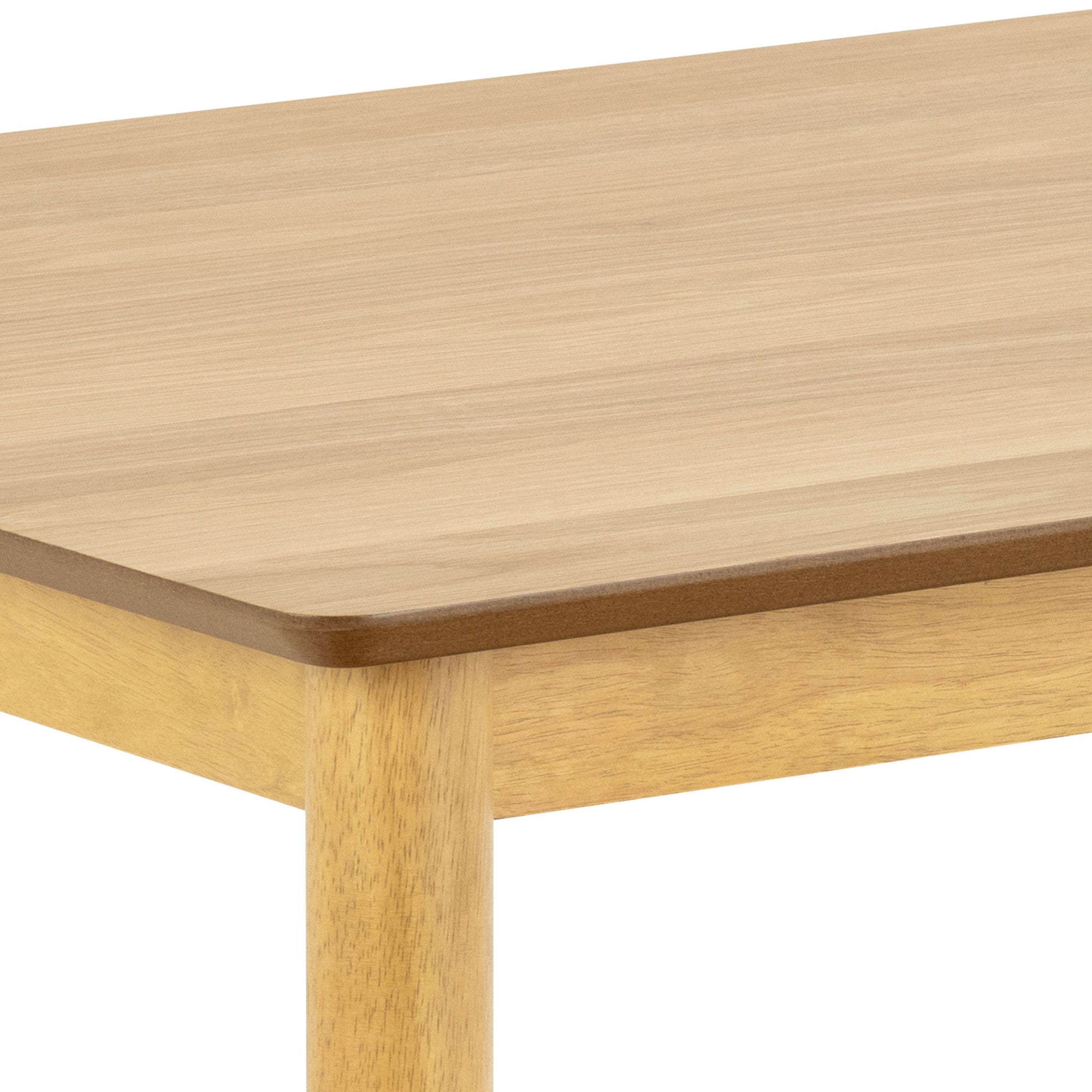 ACTONA GROUP Esstisch »Küchentisch Barlow, lackierte eichenfurnierte Tischplatte« Gestell aus Massivholz, gebeizt & lackiert, 120x80x74,8 cm