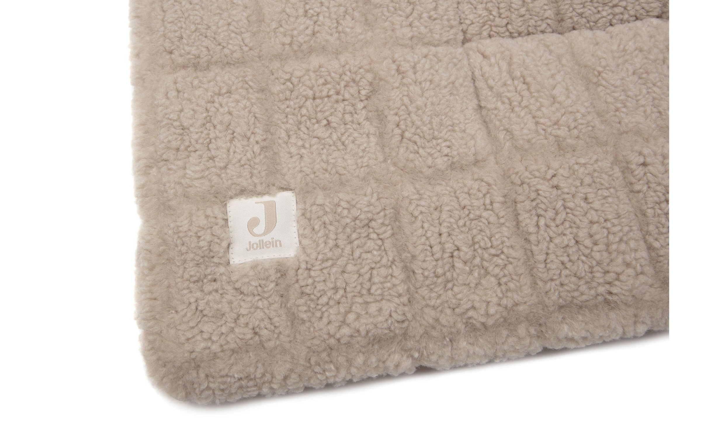 Jollein Tapis d'éveil »Box Teddy 75 x 95 cm« Weiche Krabbeldecke für den Laufstall