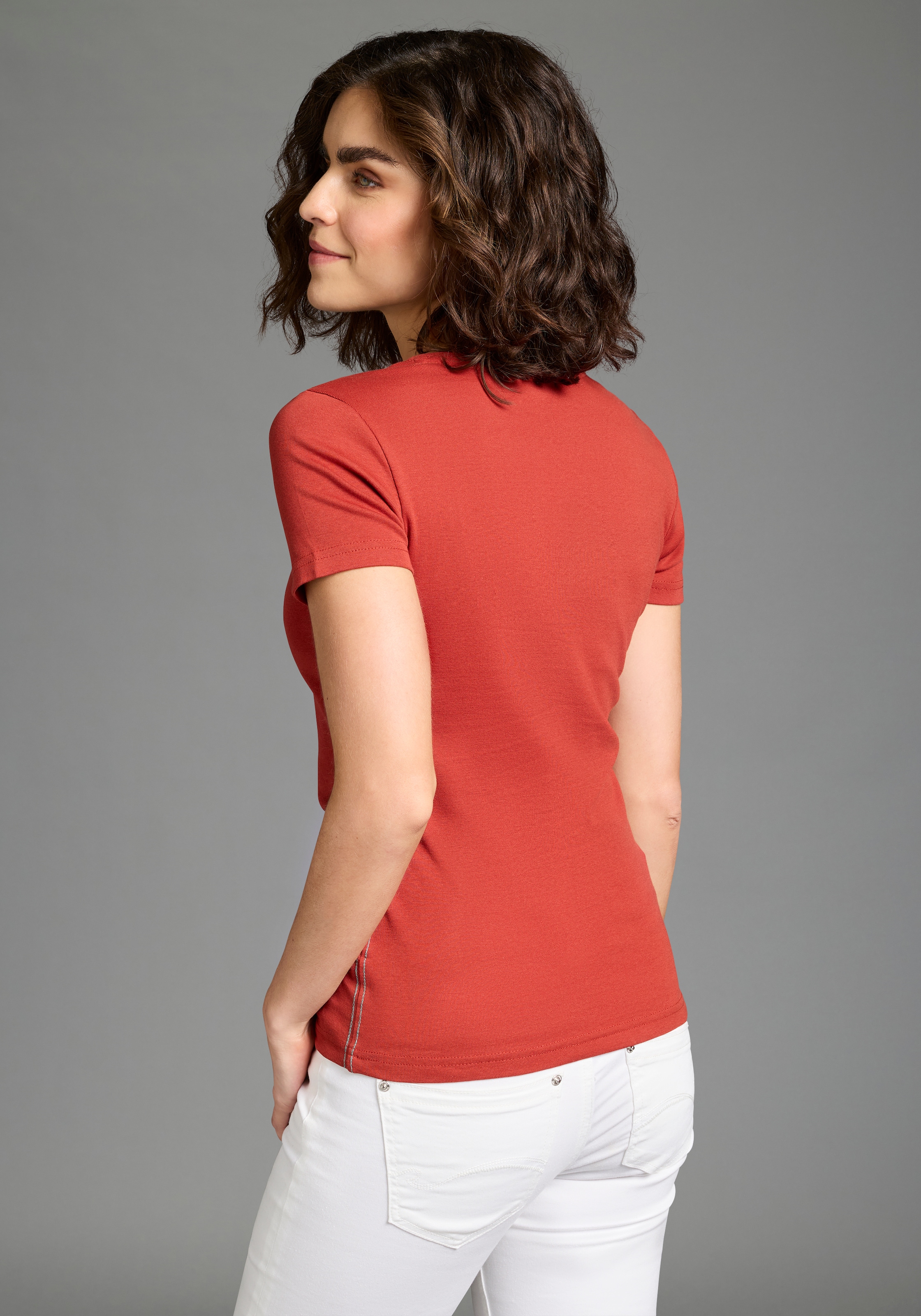 KangaROOS Kurzarmshirt Logo Print