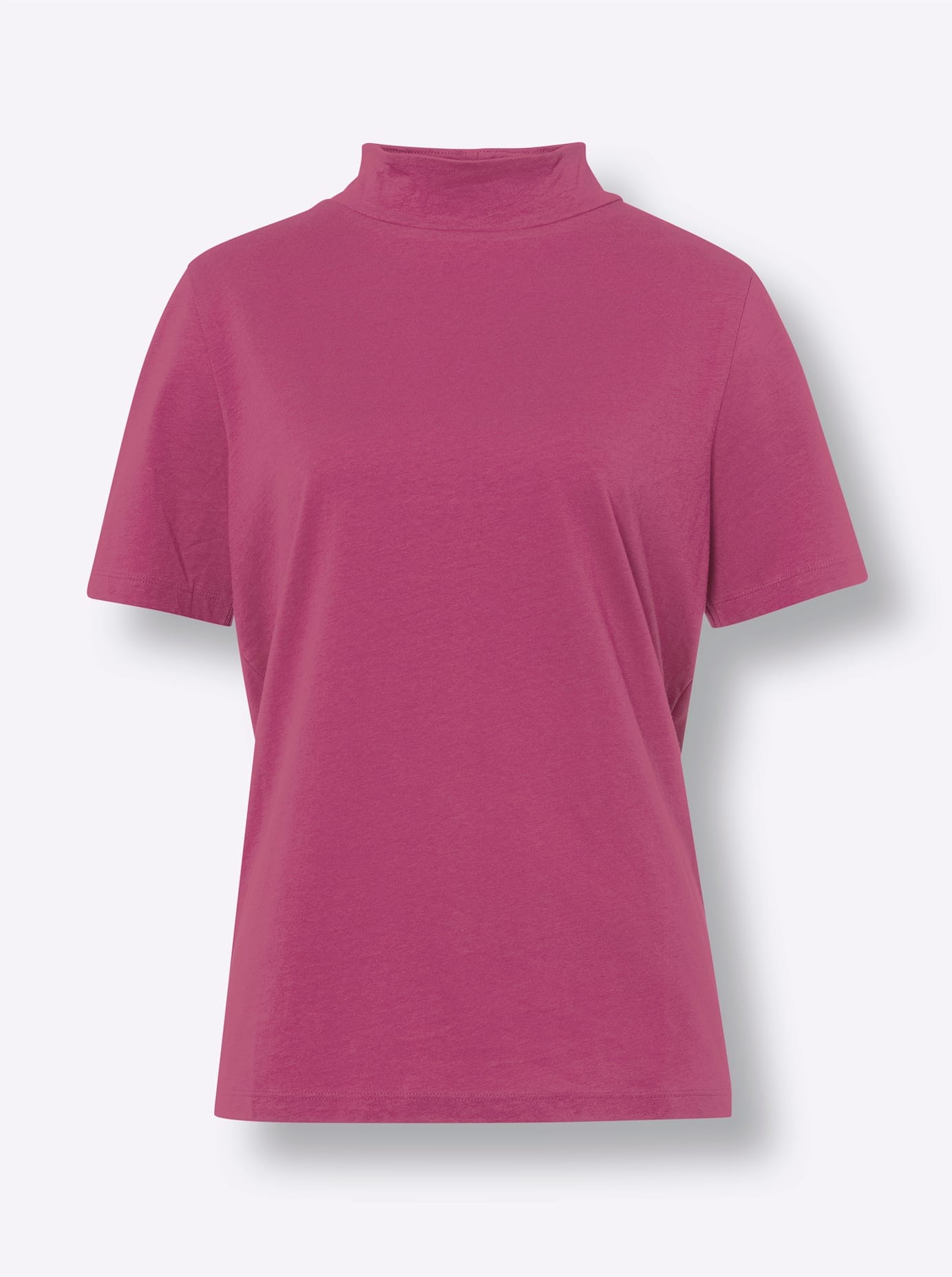 Classic Basics Stehkragenshirt »Kurzarm-Shirt« 1 Stk. tlg.