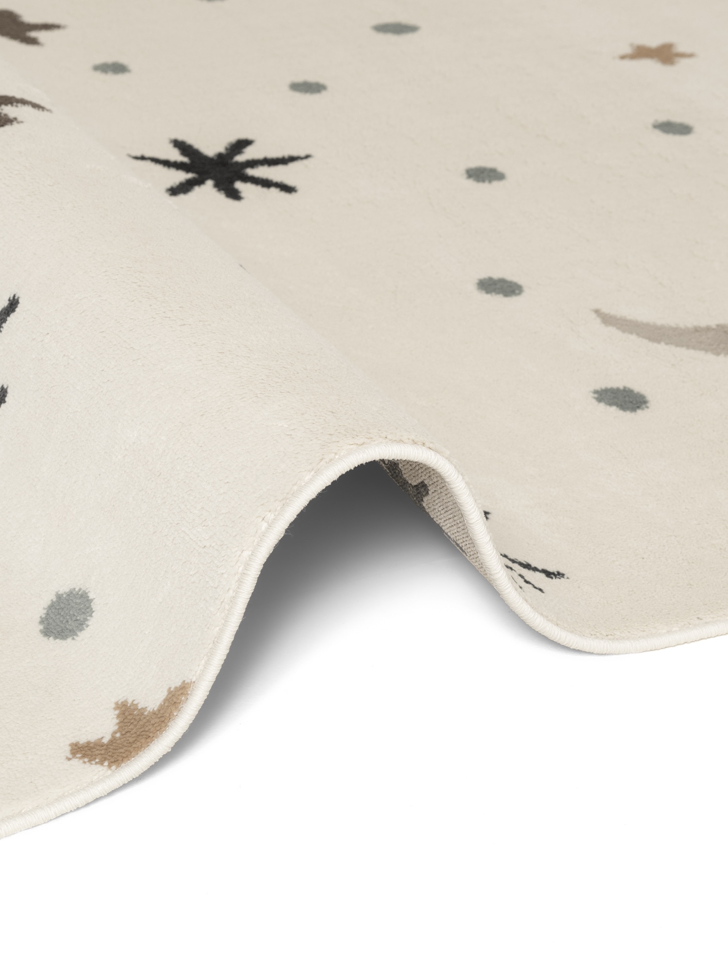 HANSE Home Tapis pour enfants »Moony« Rectangulaire 10 mm Höhe Pflegeleicht, Weich, Kinderzimmer, Spielteppich, Spielunterlage